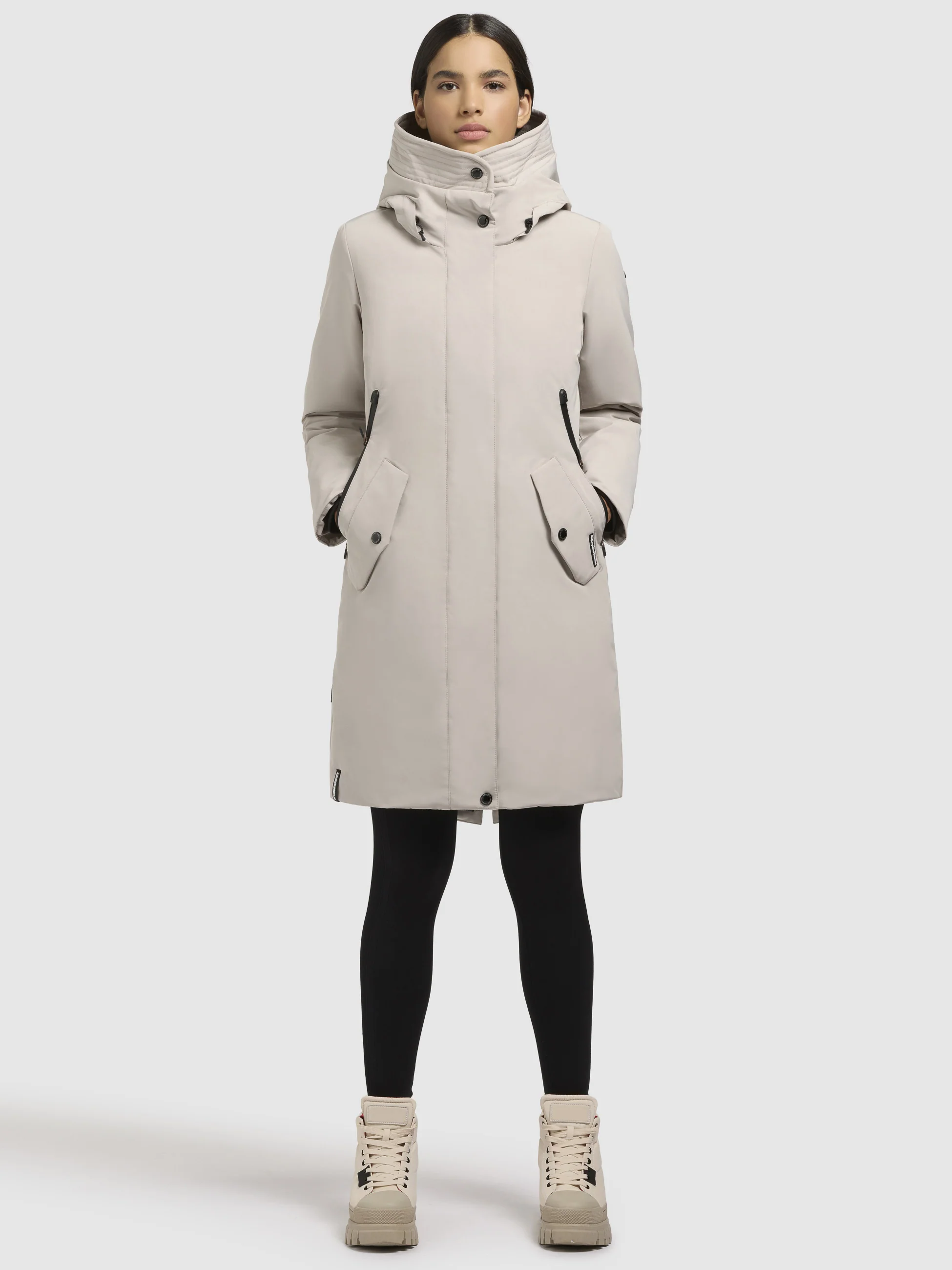 Mantel CHARLYN4 Hellbeige
