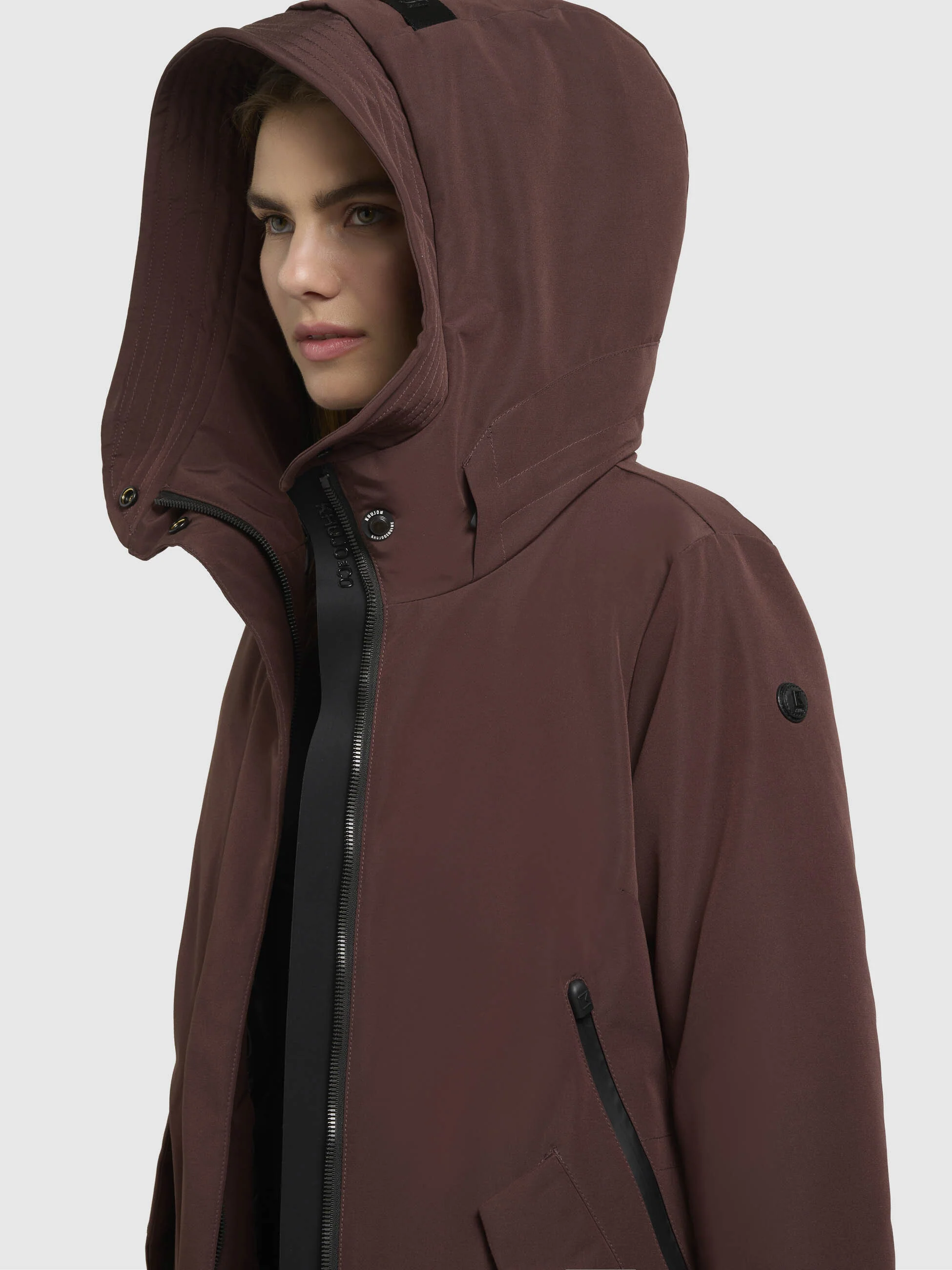 Mantel CHARLYN5 Weinrot - Image 7