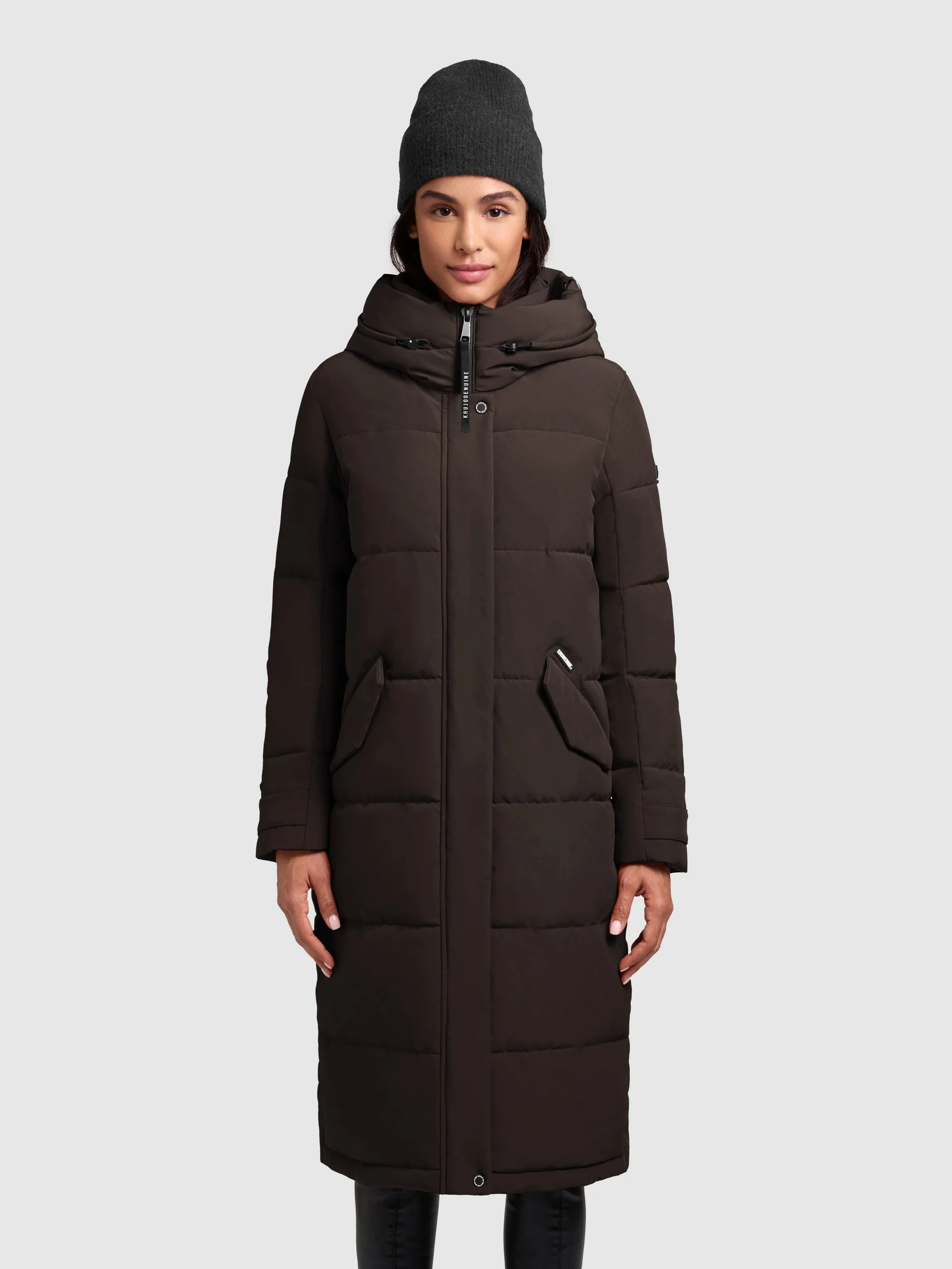 Mantel DAIRI MOODY PLUM - Image 4