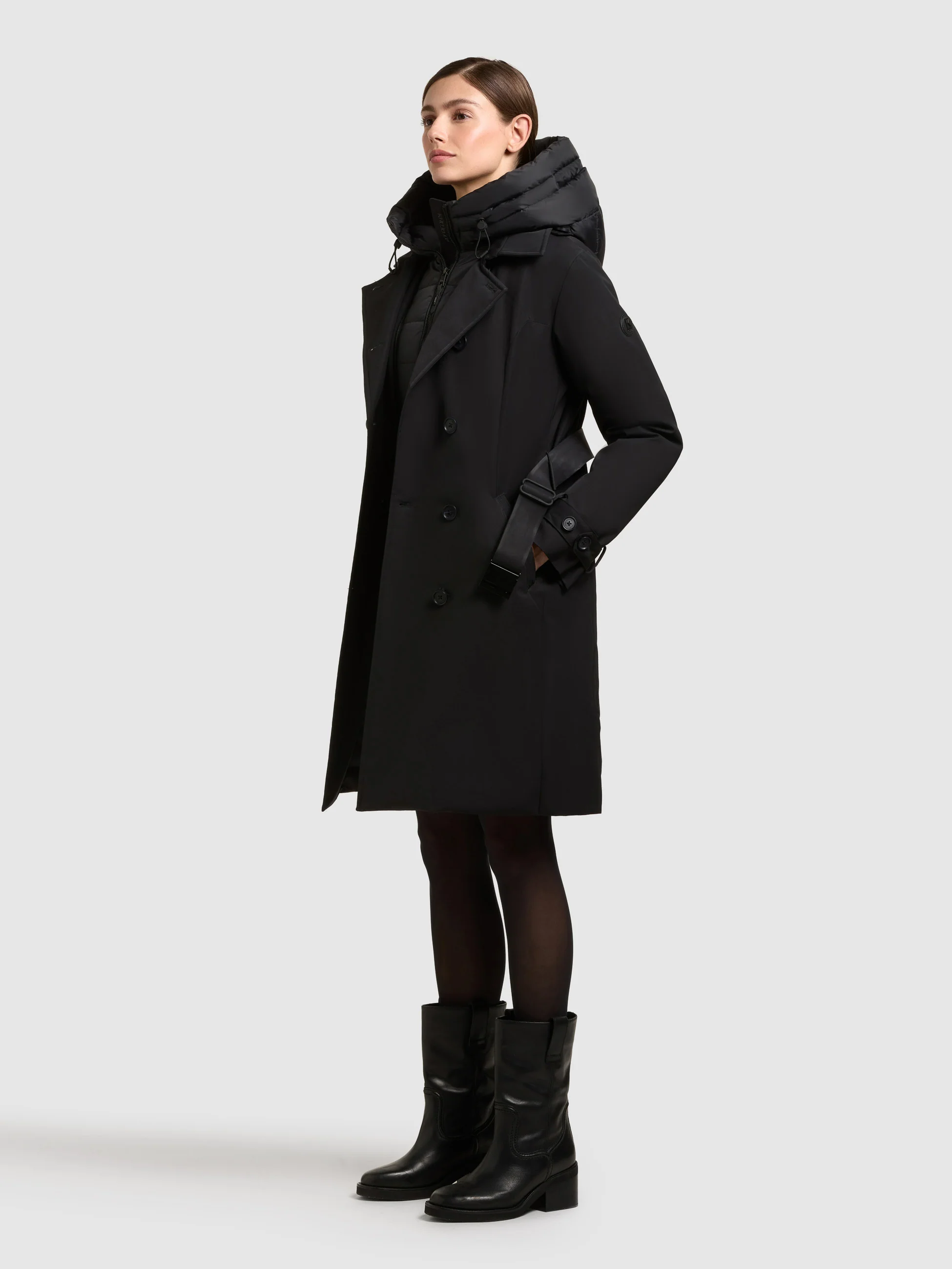 Mantel GORA BLACK - Image 2