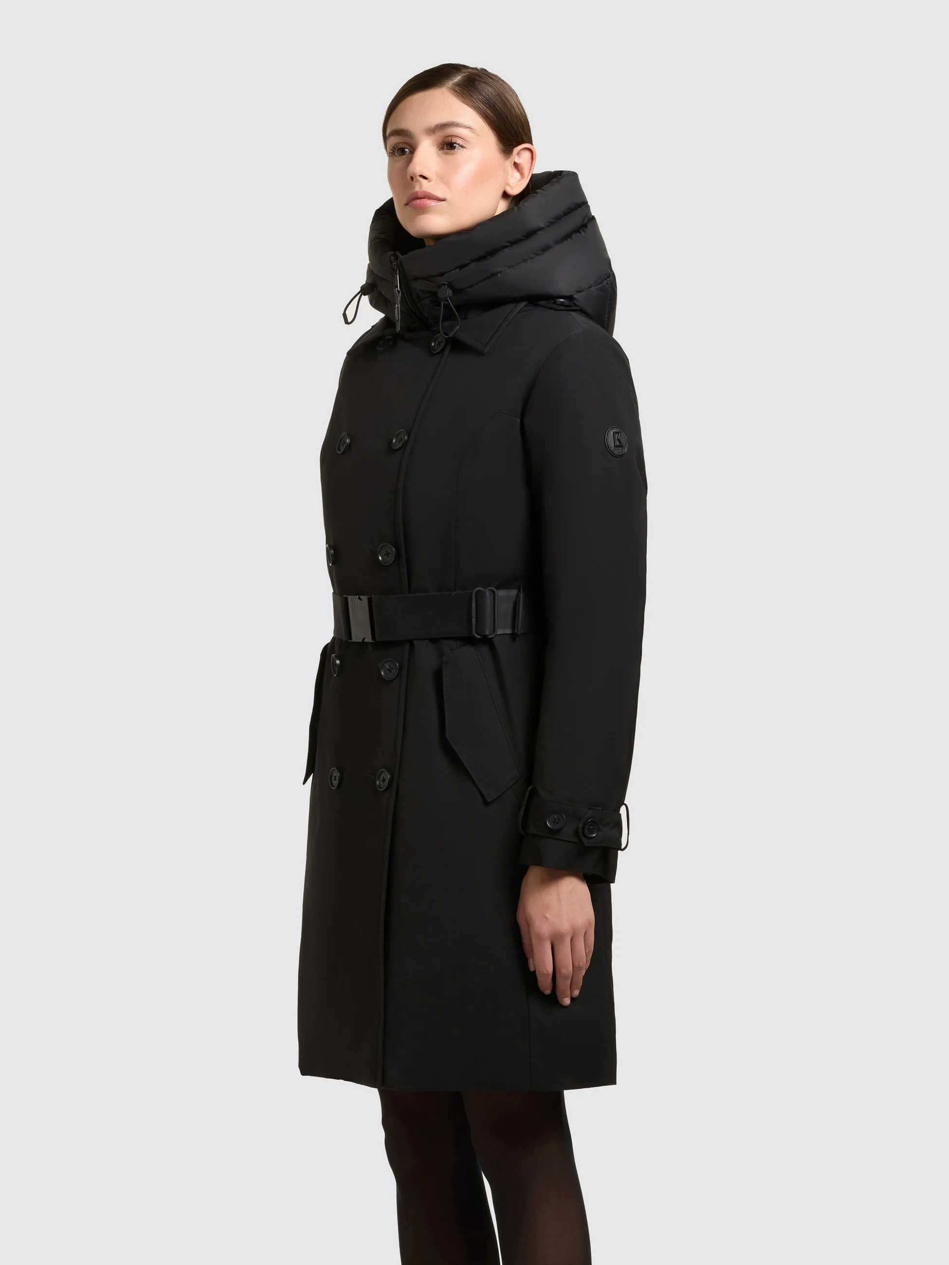 Mantel GORA BLACK - Image 5