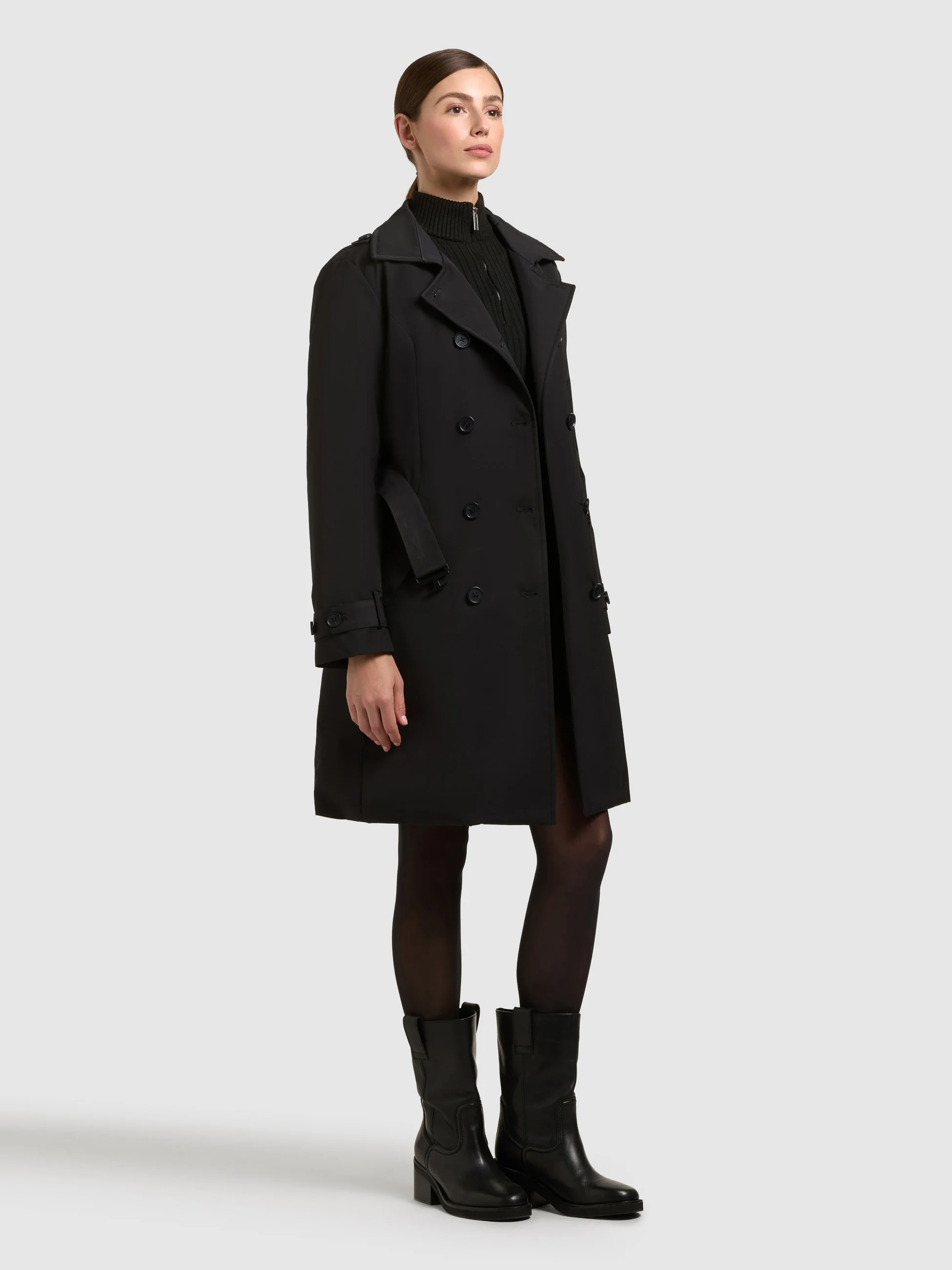 Mantel GORA BLACK - Image 6