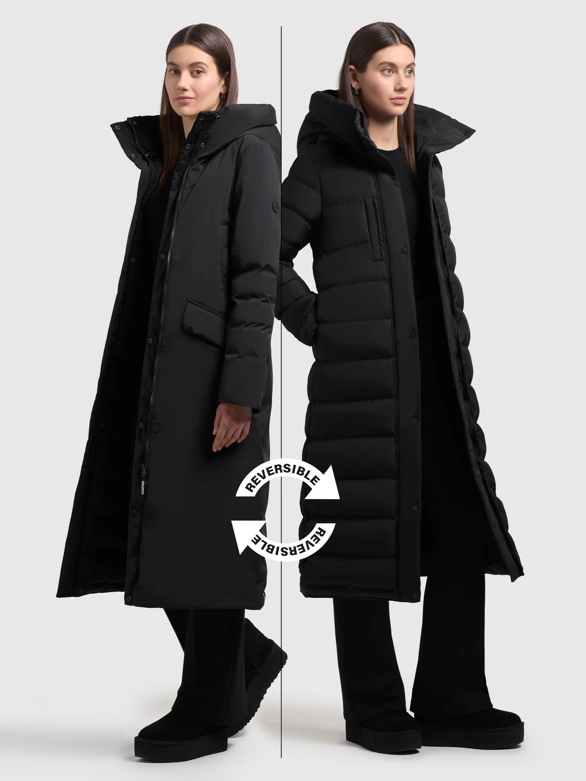 Wendemantel DAWI BLACK