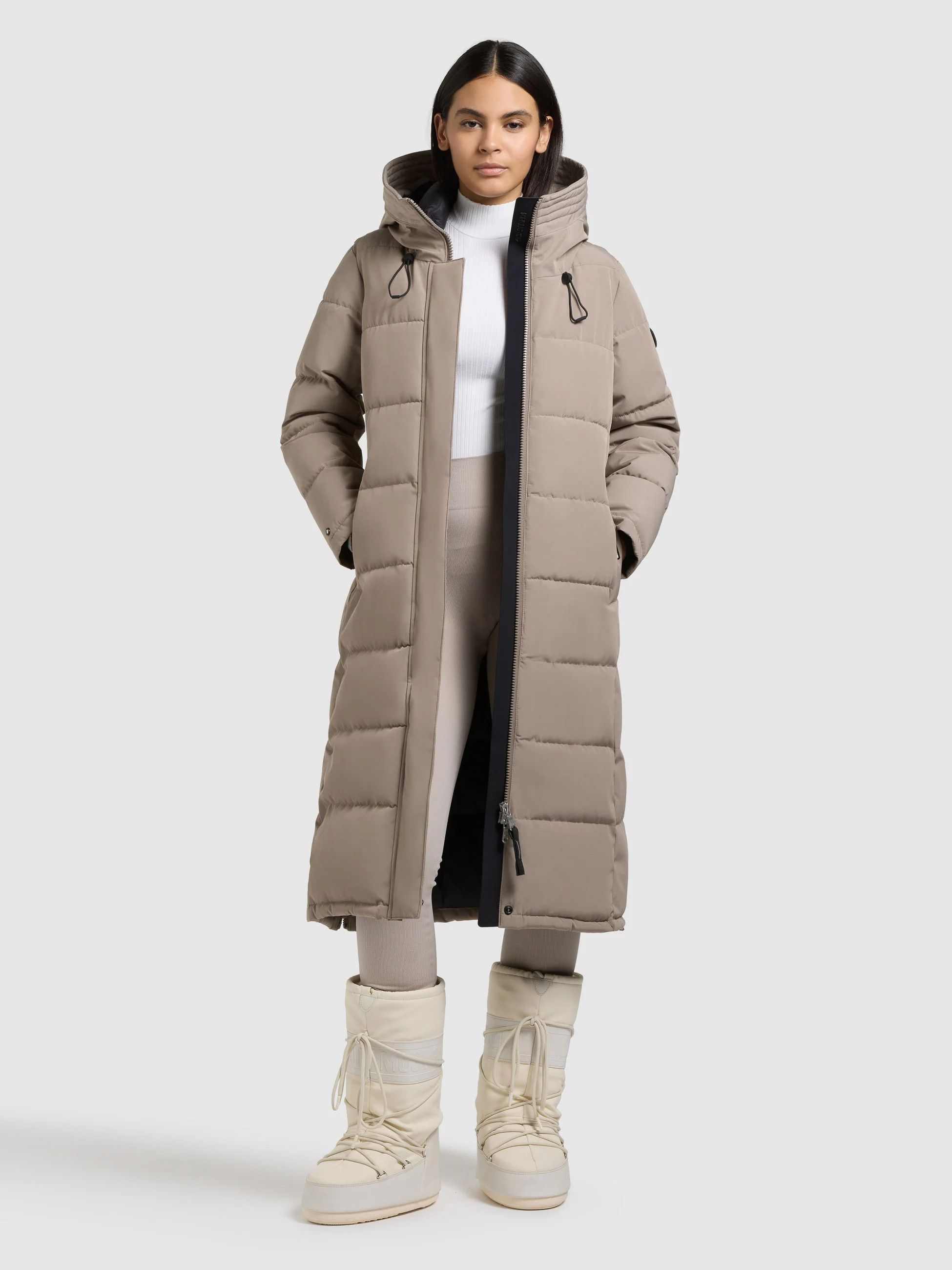 Mantel DEVION2 GREIGE