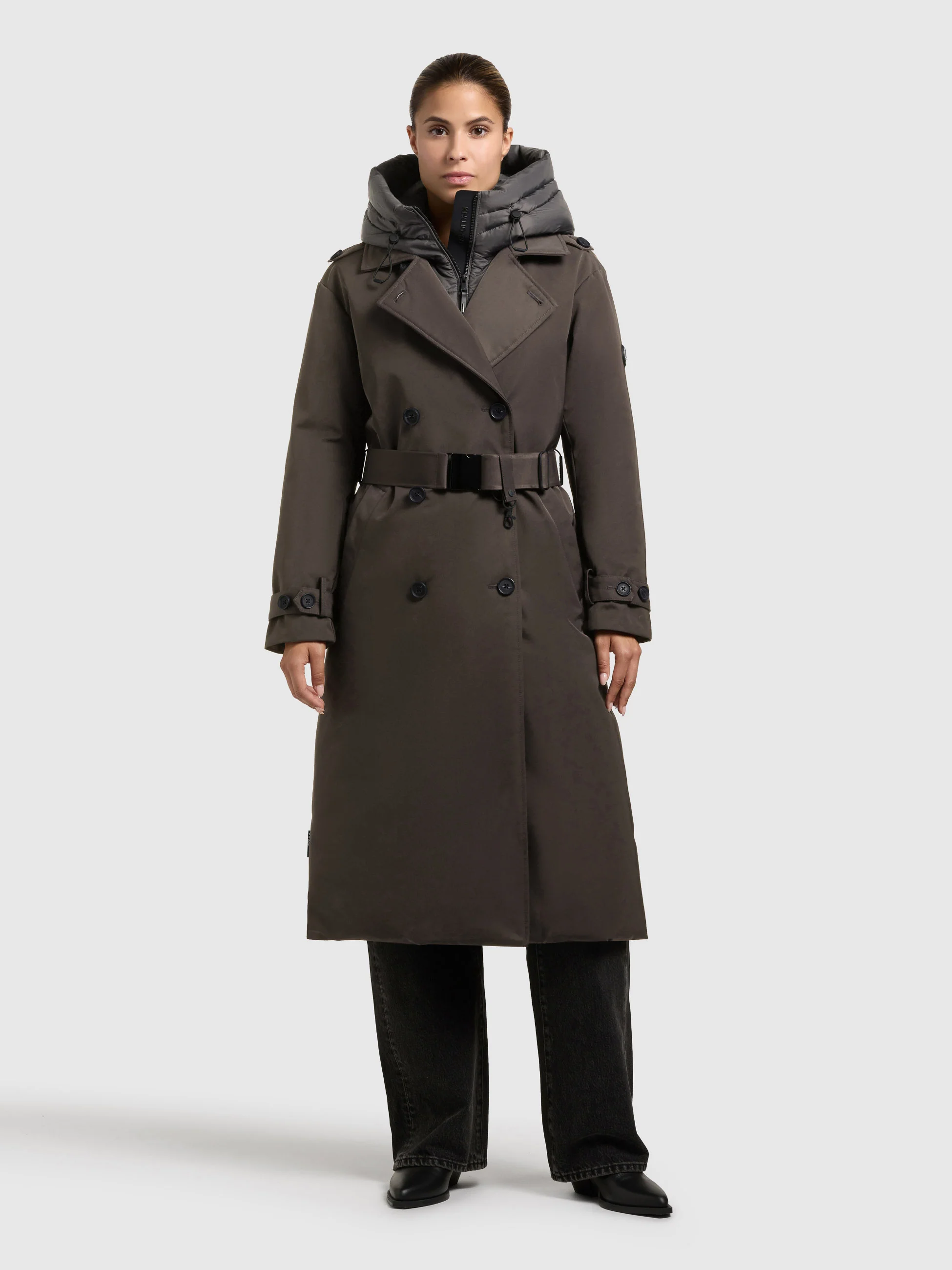 Mantel ELENA2 GRAPHITE GREY
