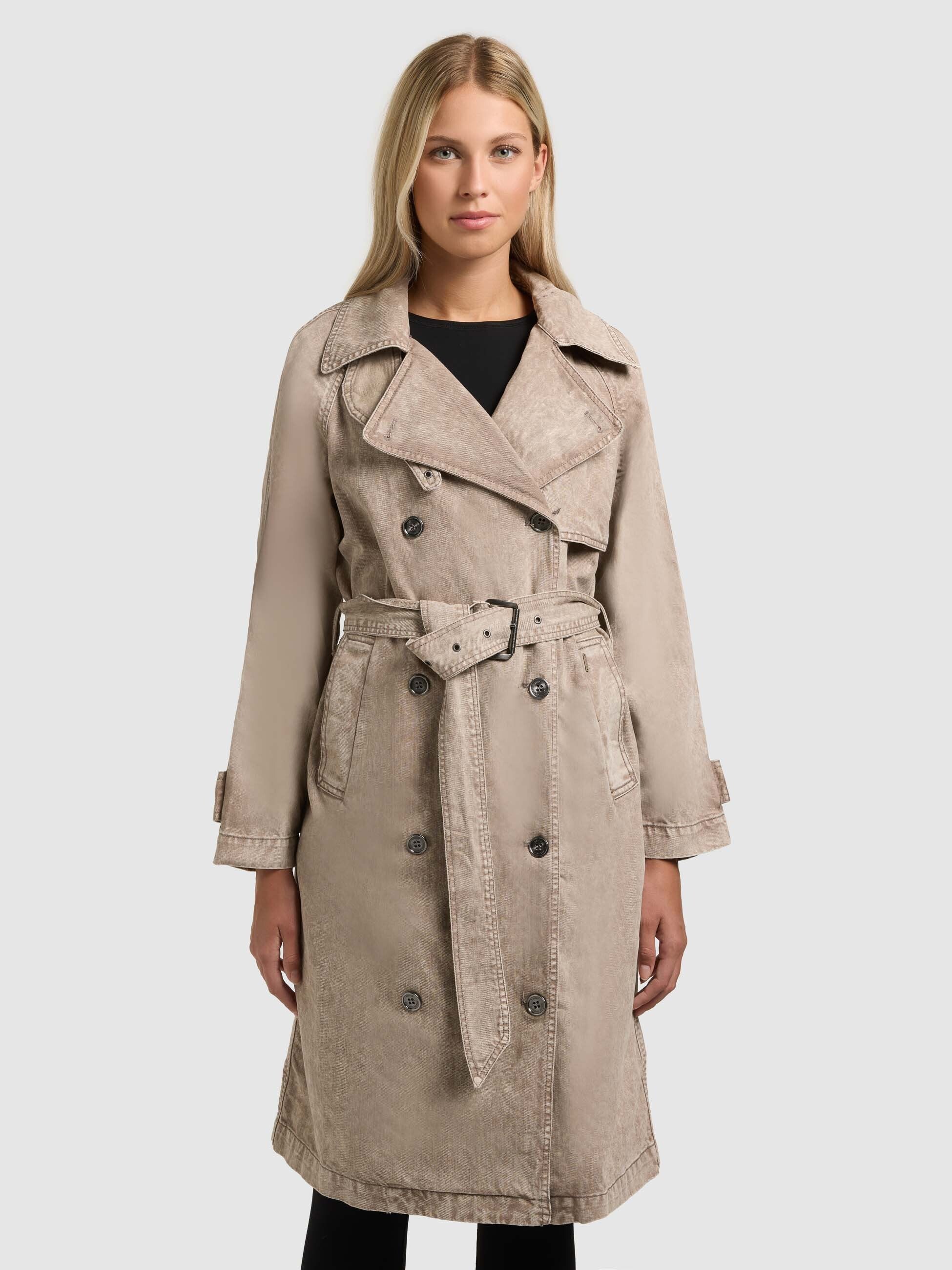Mantel ENZA LATTE BROWN