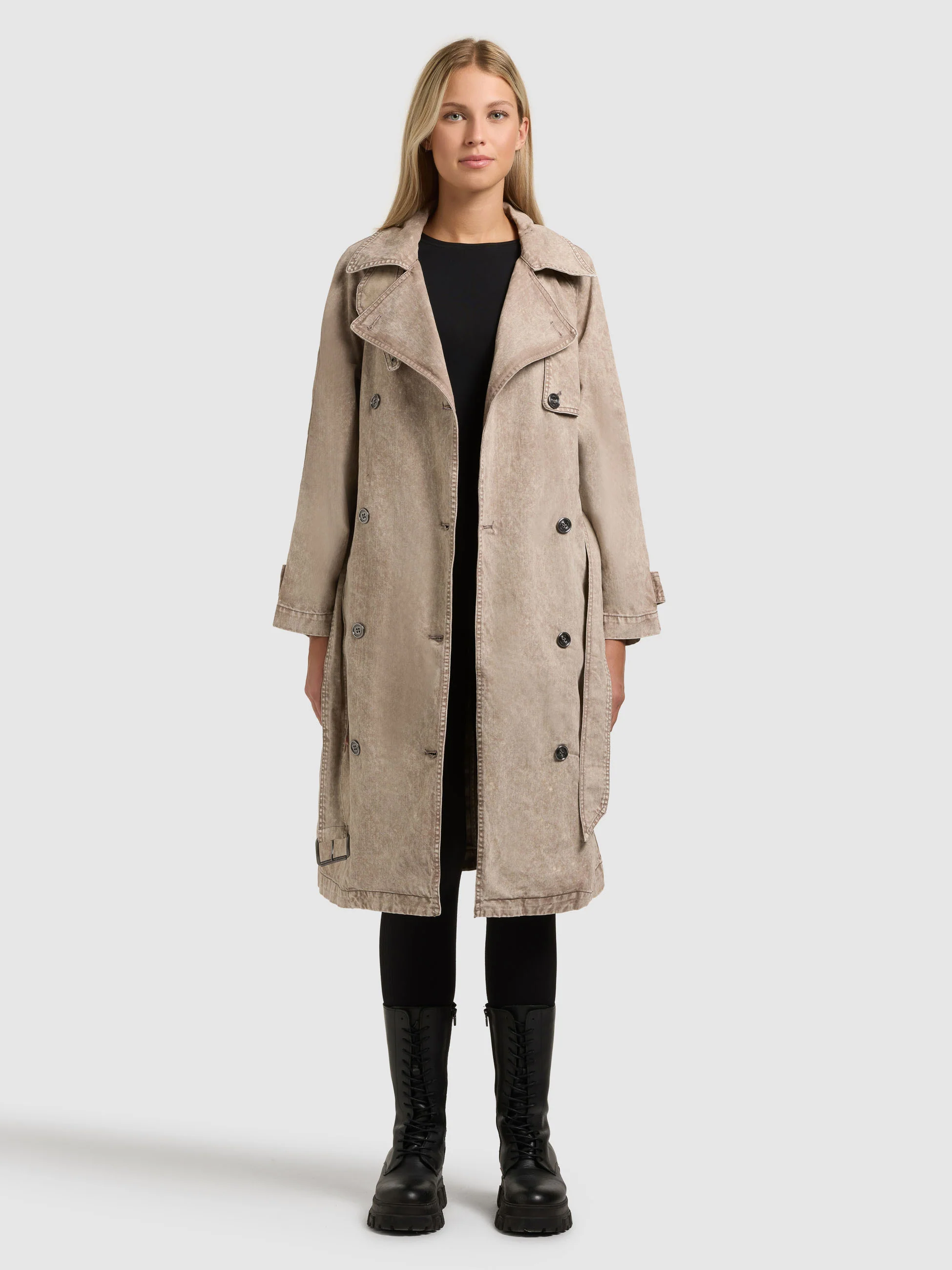 Mantel ENZA LATTE BROWN - Image 6