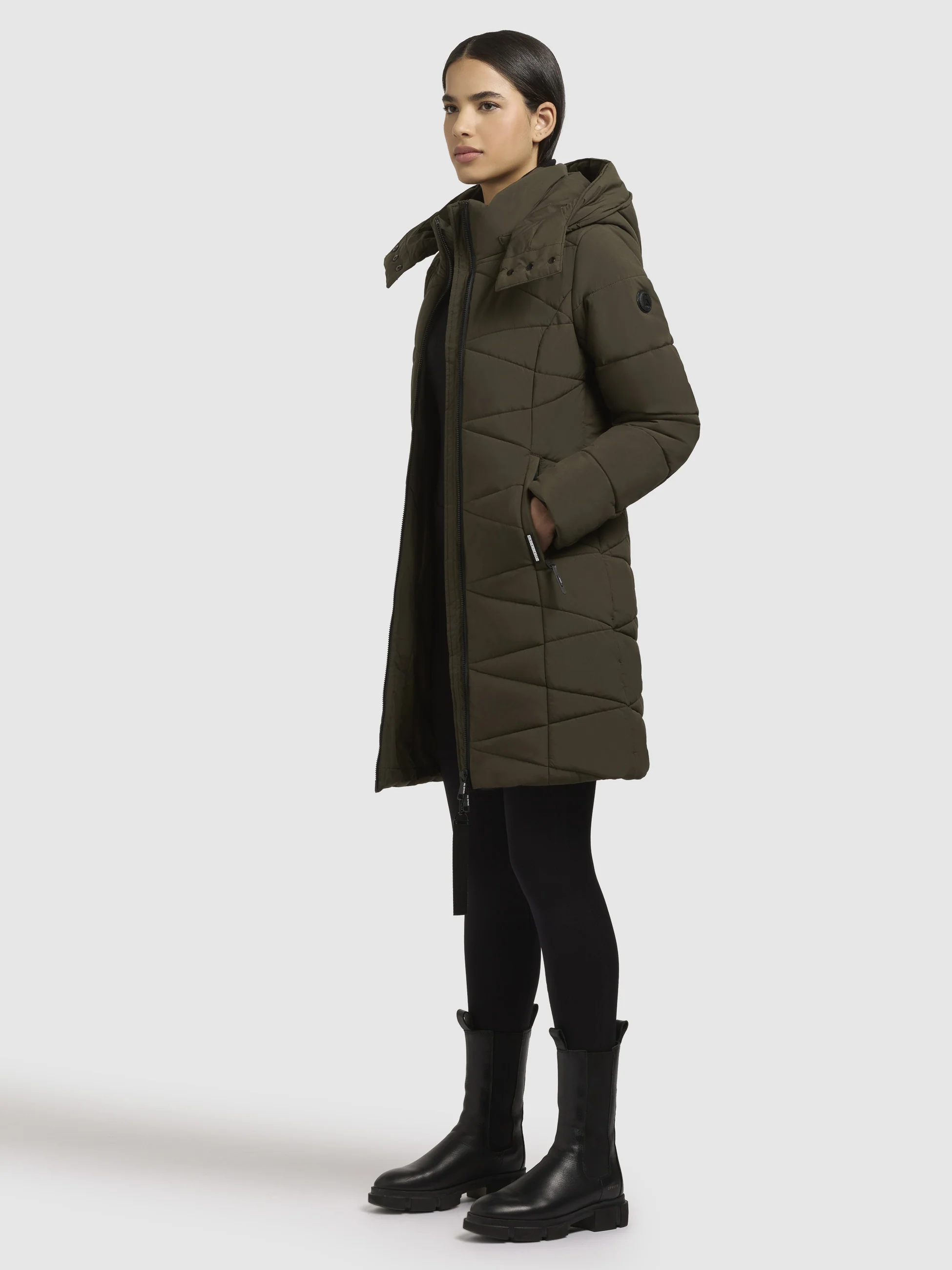 Mantel FITT3 Khaki - Image 2