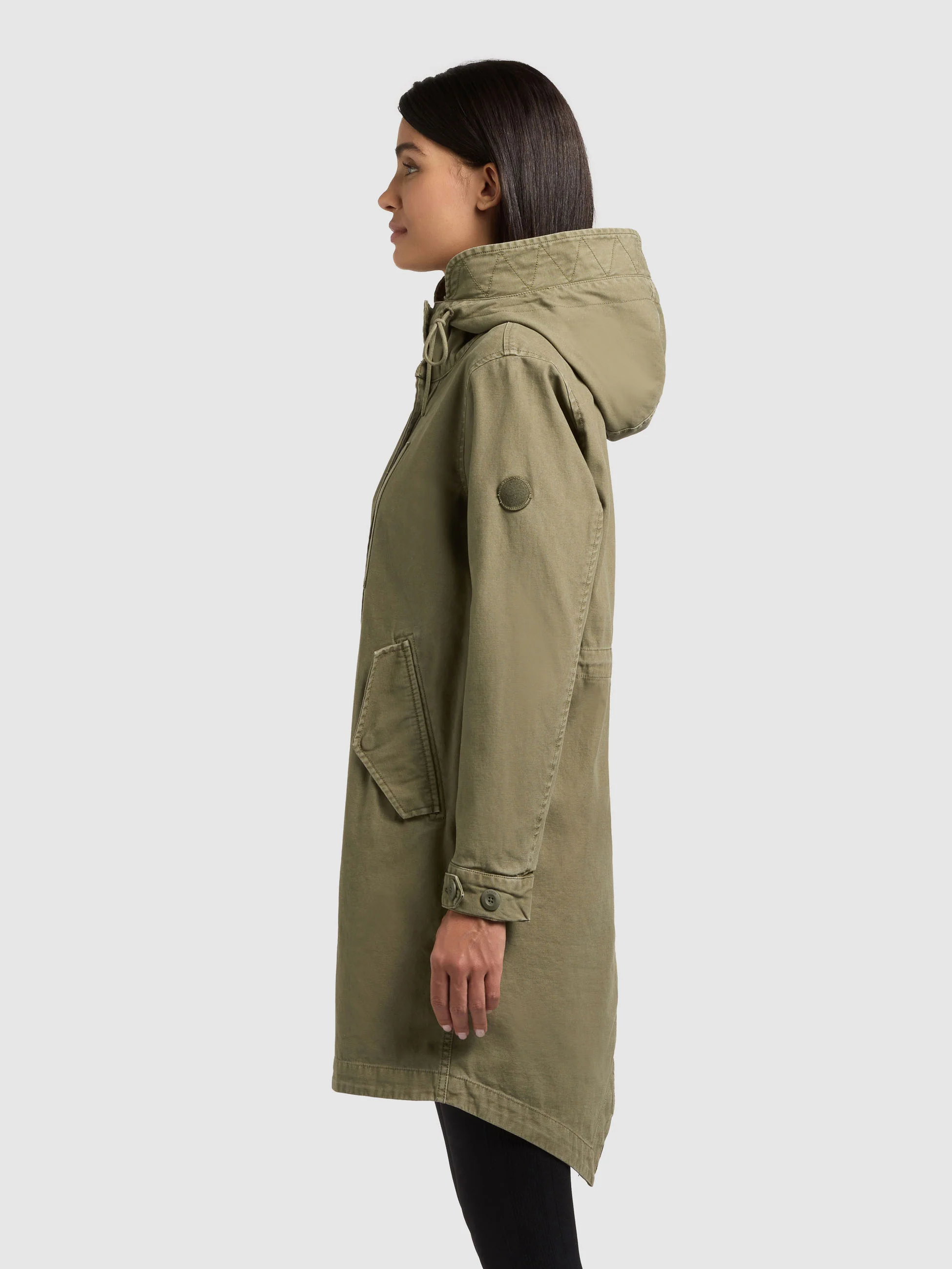 Mantel FREYA OLIVE - Image 5