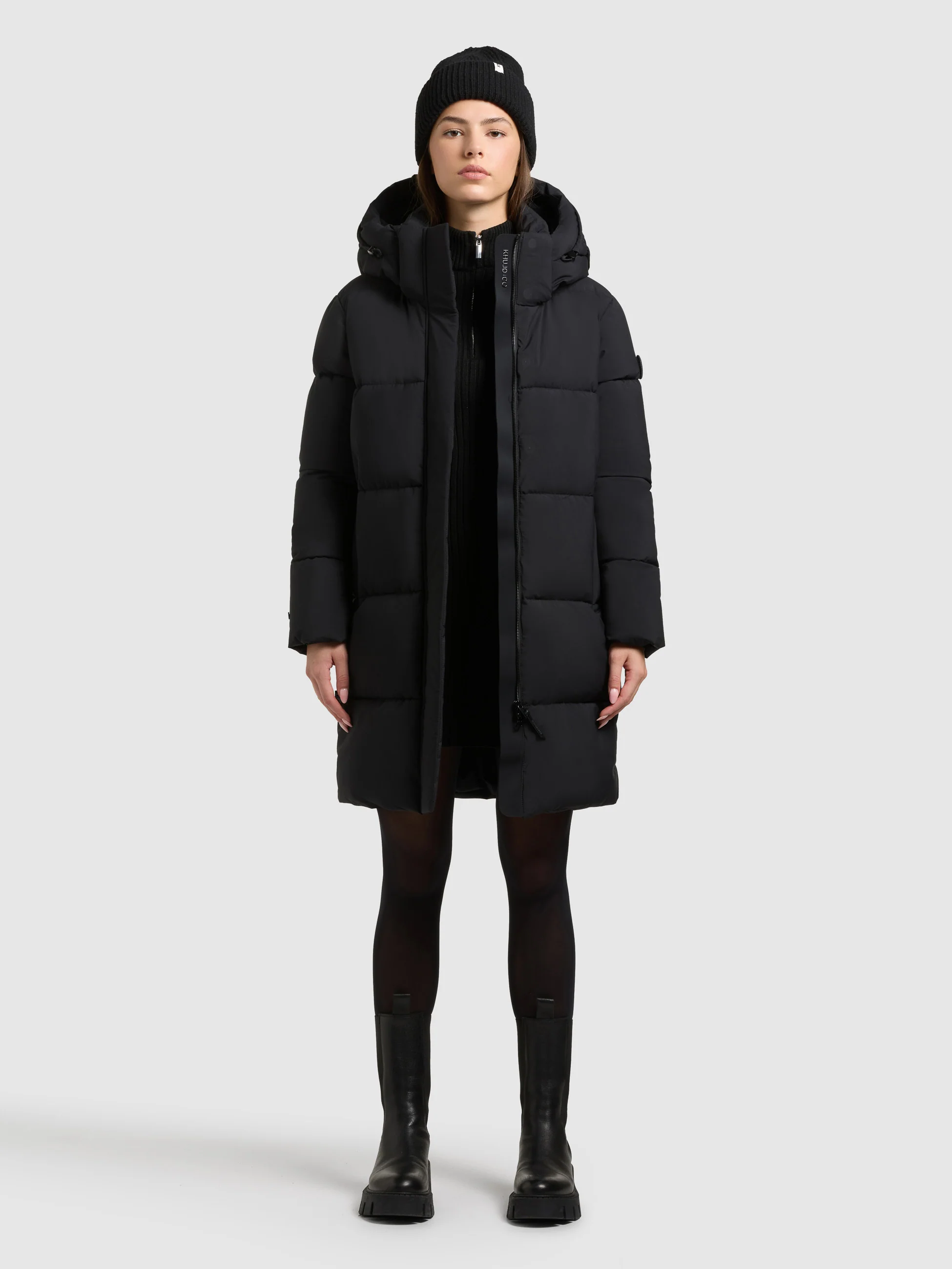Mantel HAYA2 MATT BLACK