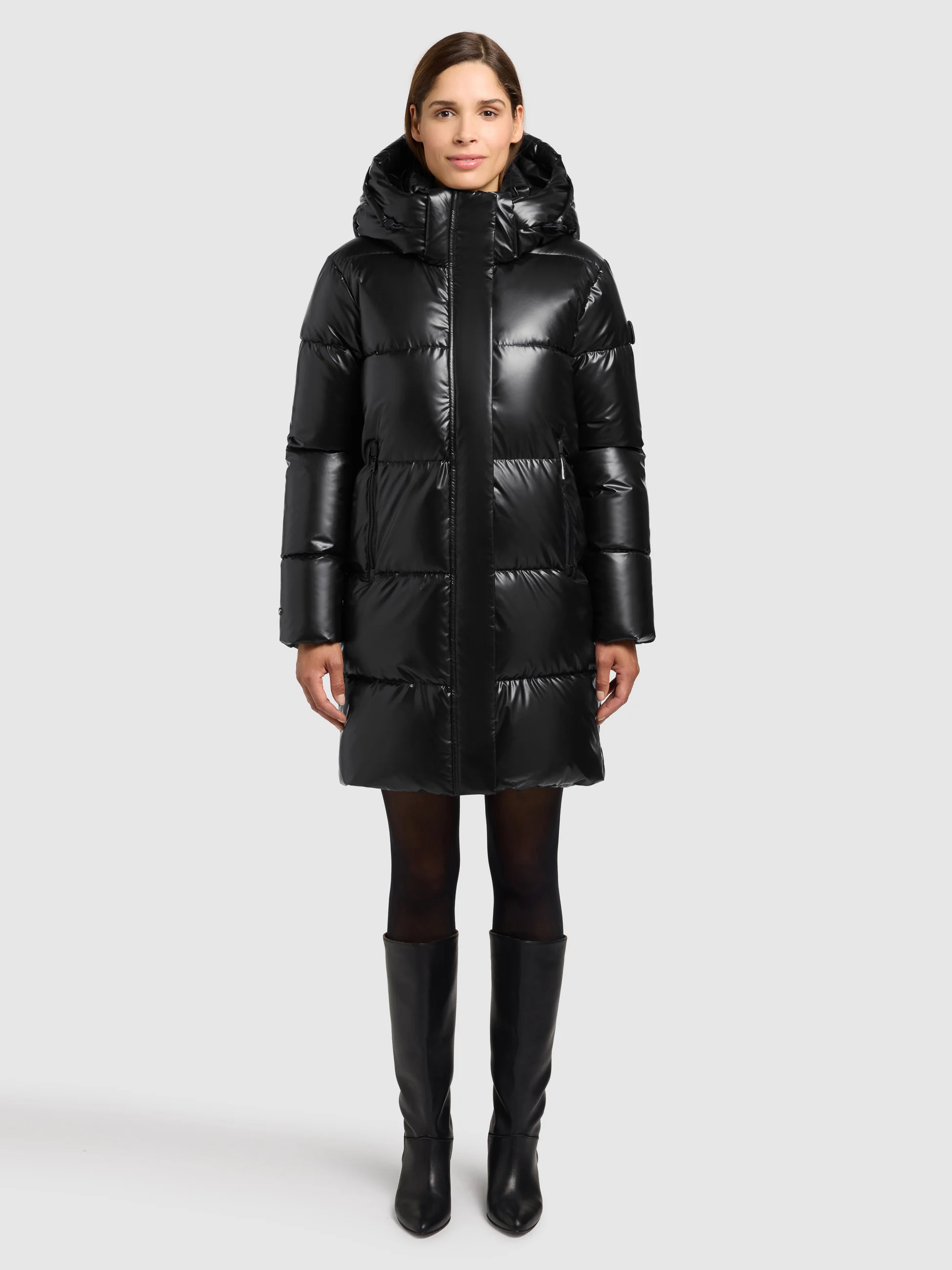 Mantel HAYA2 SHINY BLACK