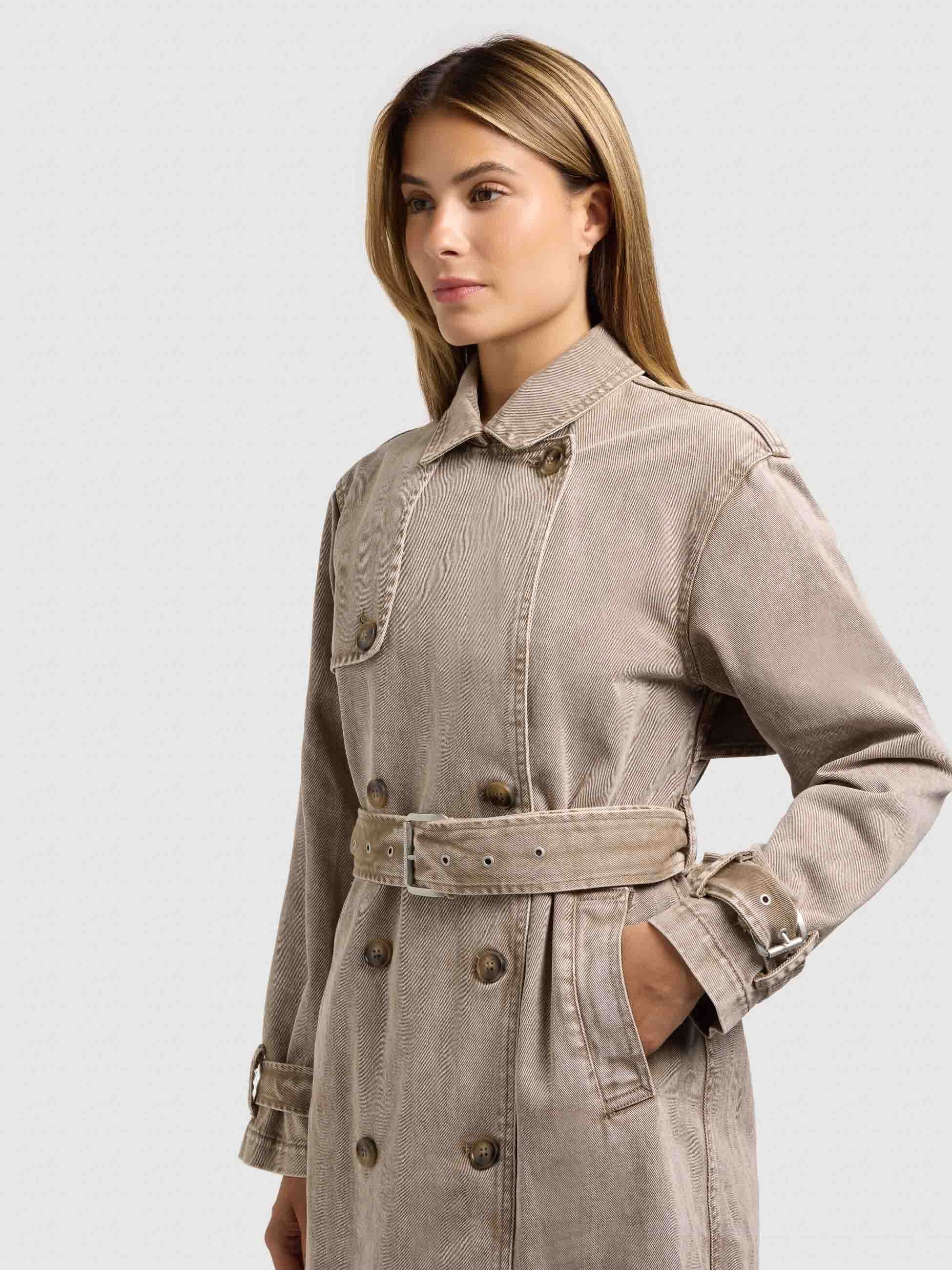 Mantel HERA LATTE BROWN - Image 7