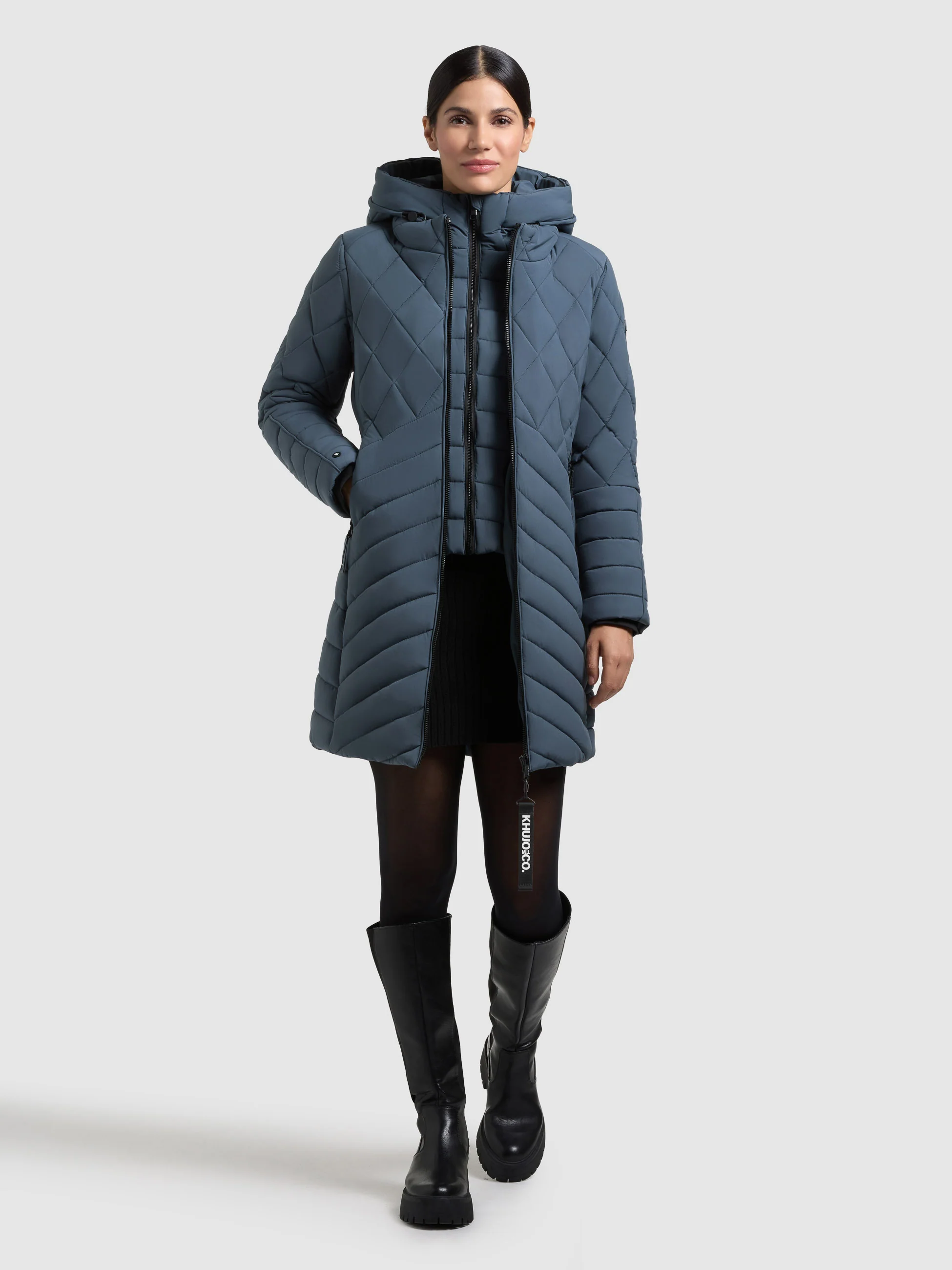 Mantel IVANA DIM BLUE