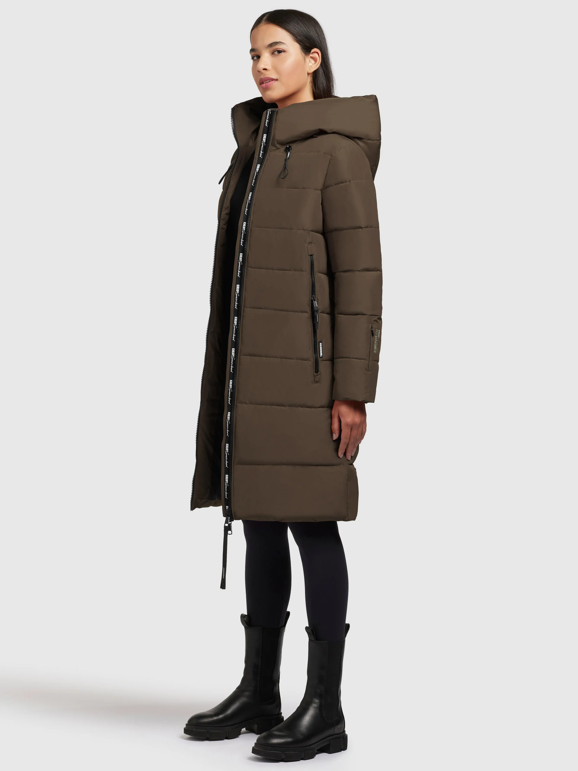 Mantel JILIAS4 Khaki - Image 2
