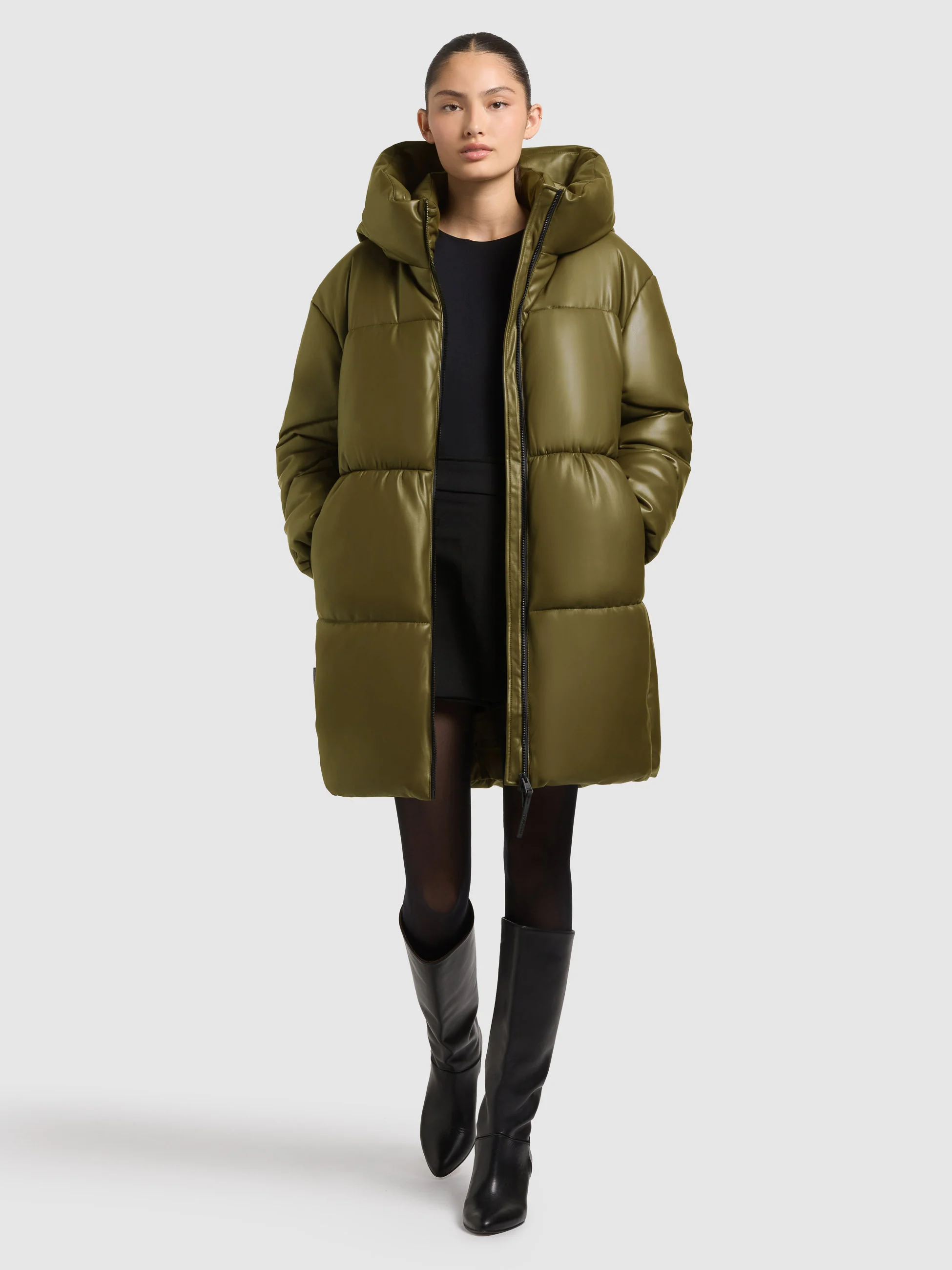 Mantel LORSA OLIVE