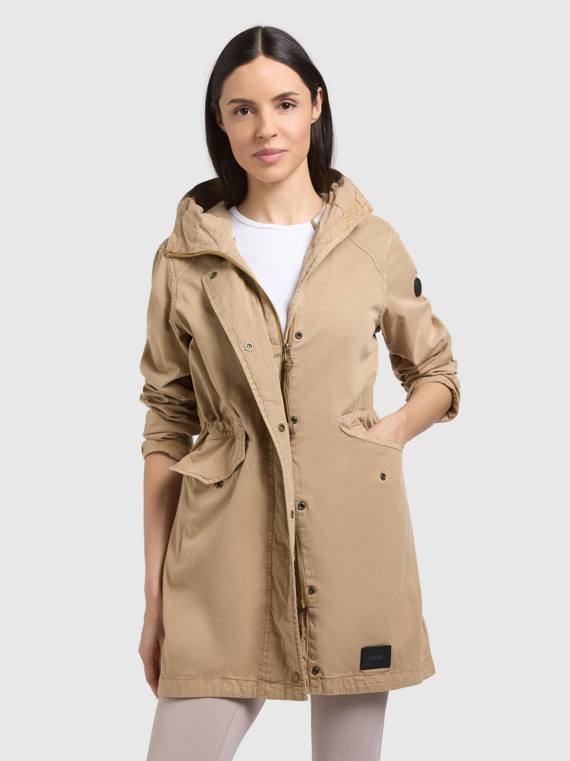 Mantel NIKA DARK BEIGE - Image 8