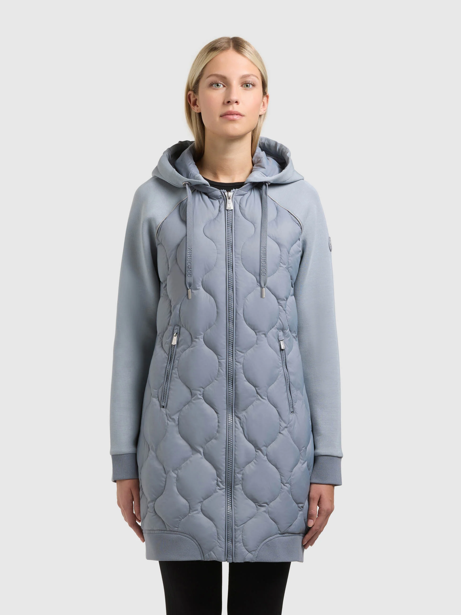 Mantel NORA MISTY BLUE