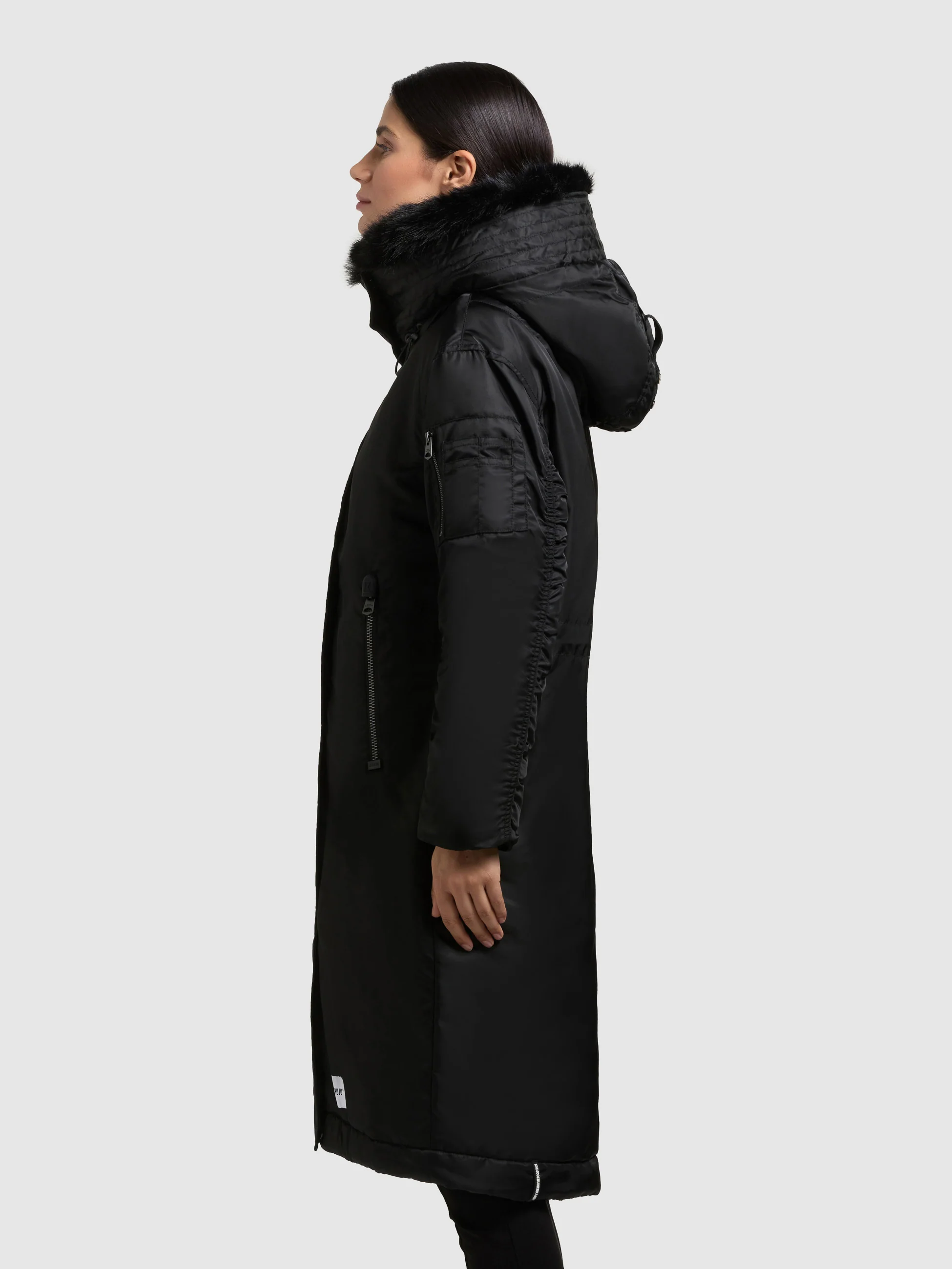 Mantel OLIVA BOMBER BLACK - Image 5
