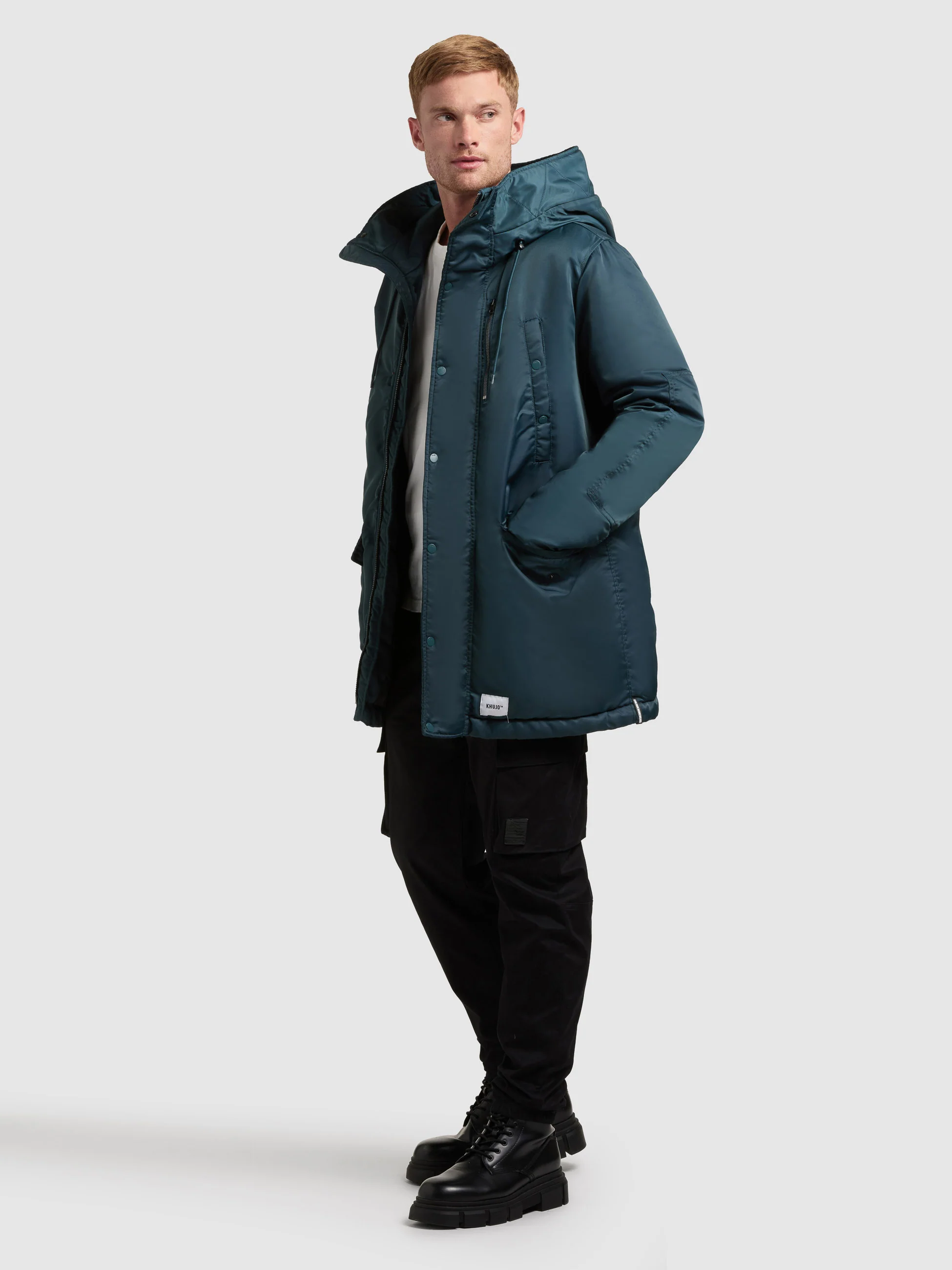Mantel PAKPAO PETROL BLUE - Image 2