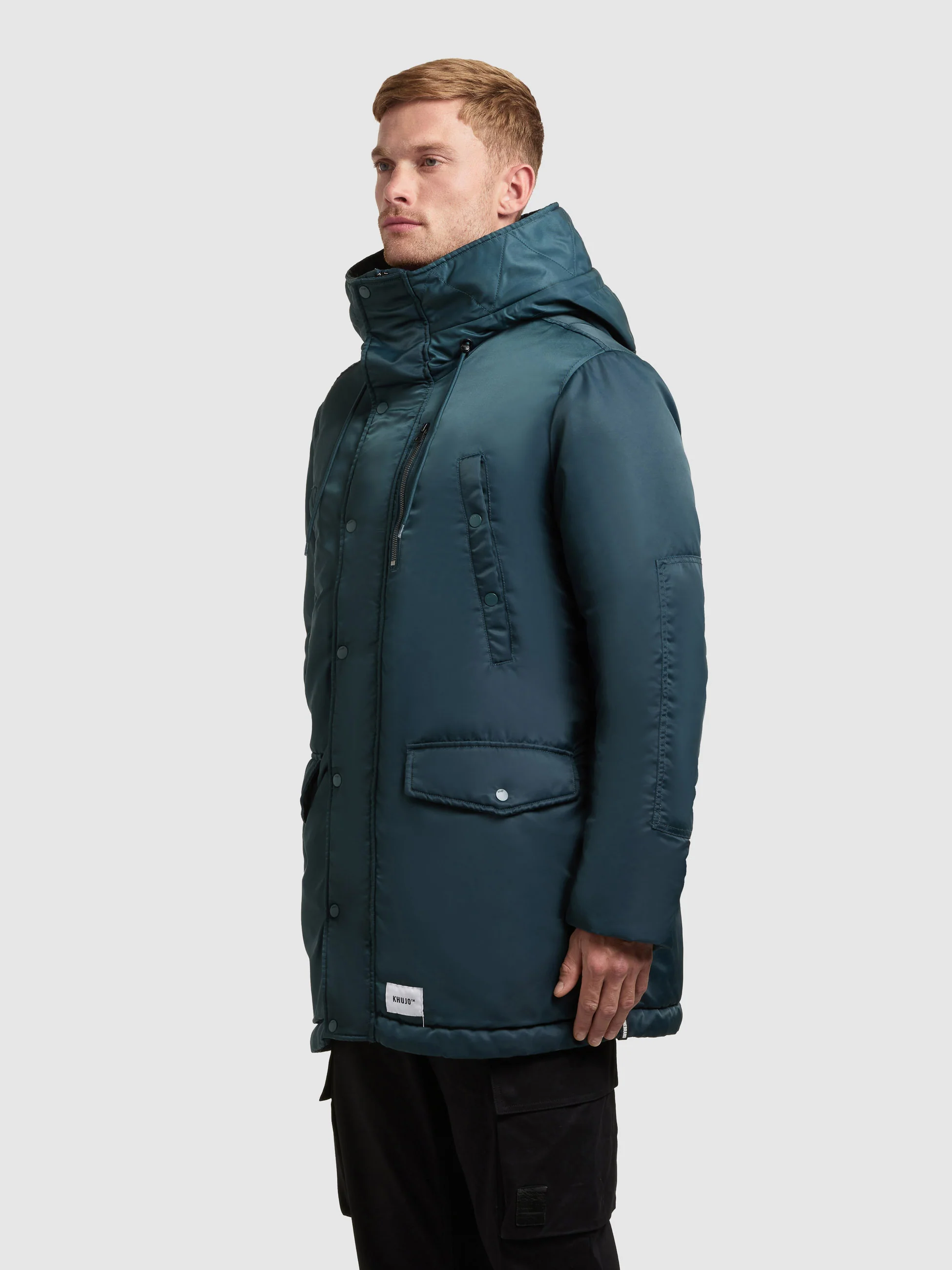 Mantel PAKPAO PETROL BLUE - Image 5