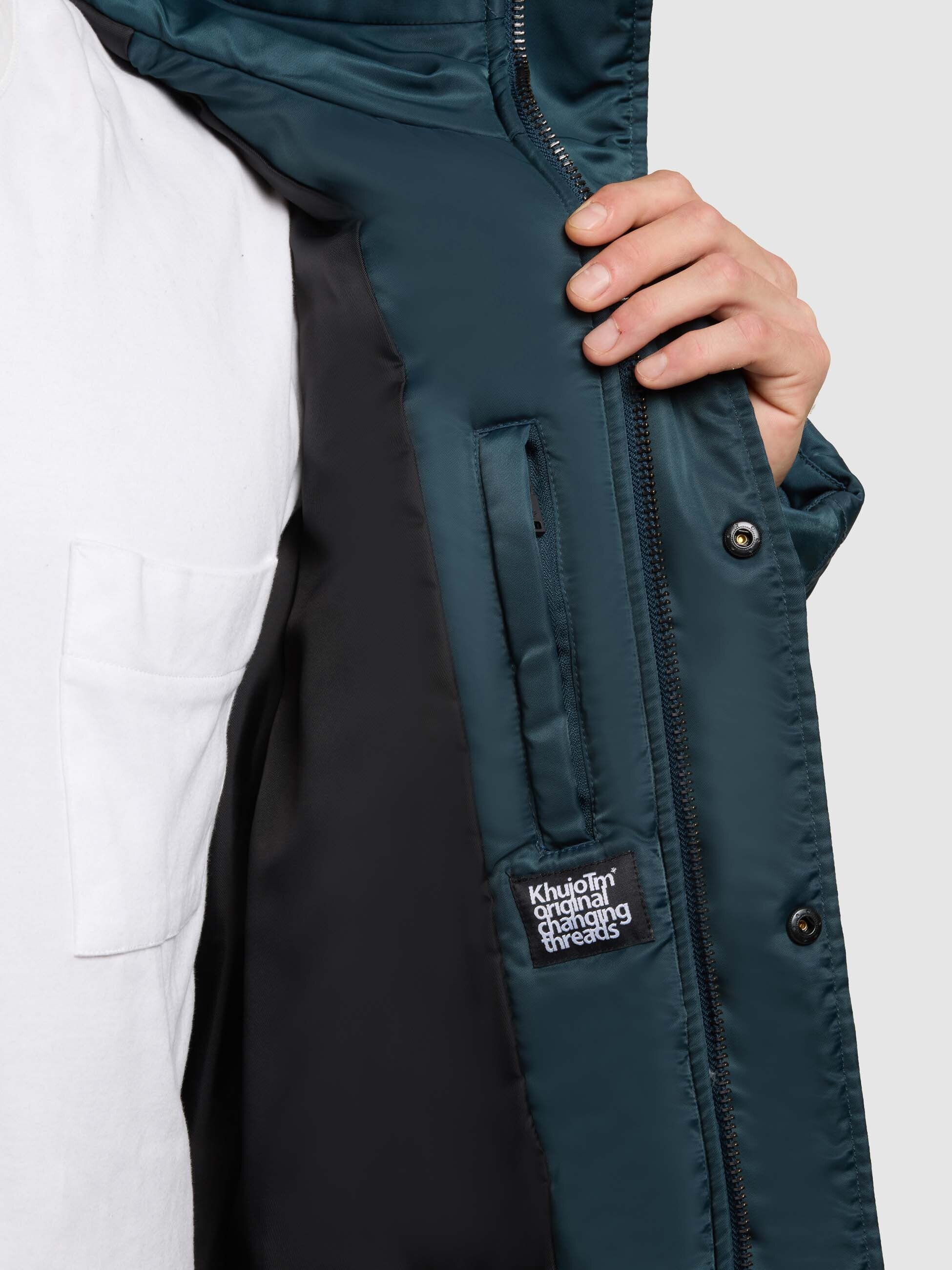 Mantel PAKPAO PETROL BLUE - Image 8