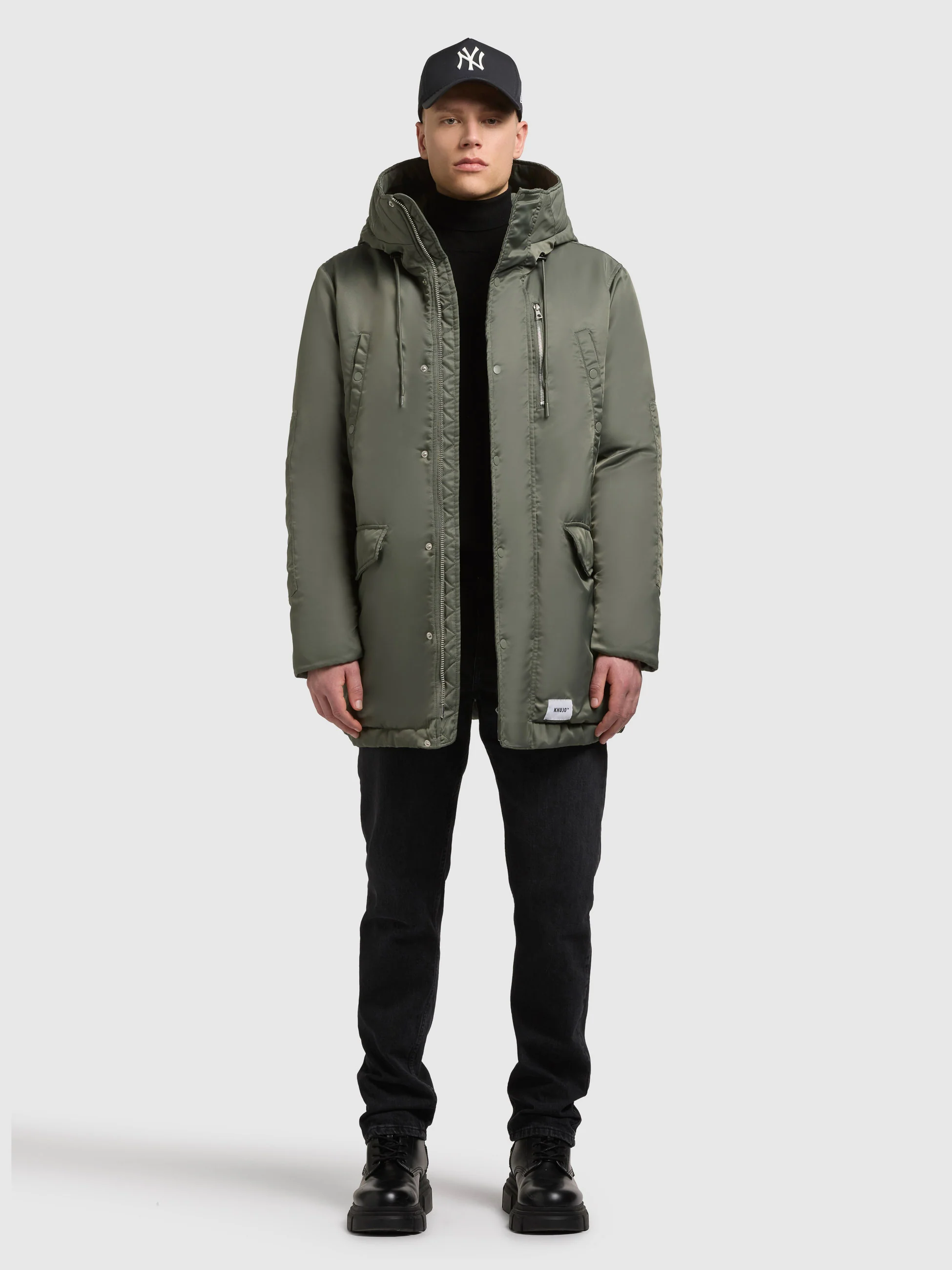 Mantel PAKPAO SAGE GREEN - Image 2