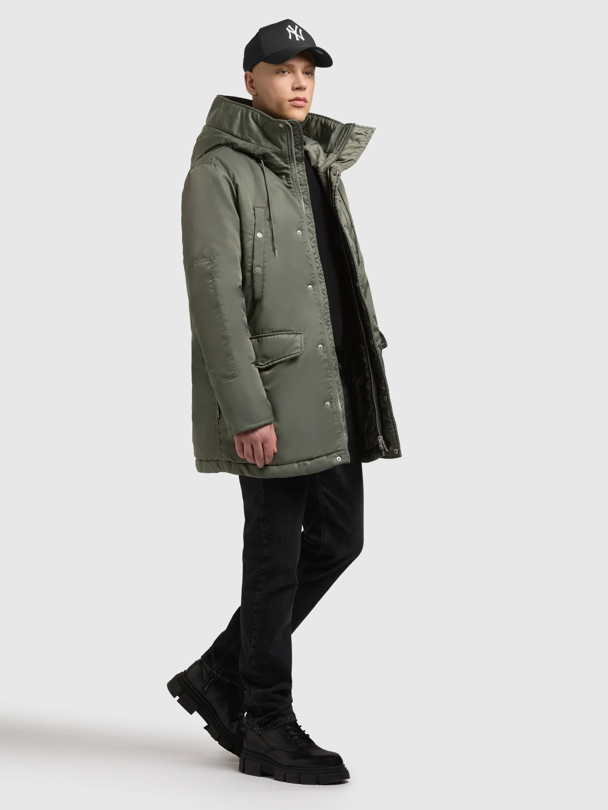 Mantel PAKPAO SAGE GREEN - Image 6