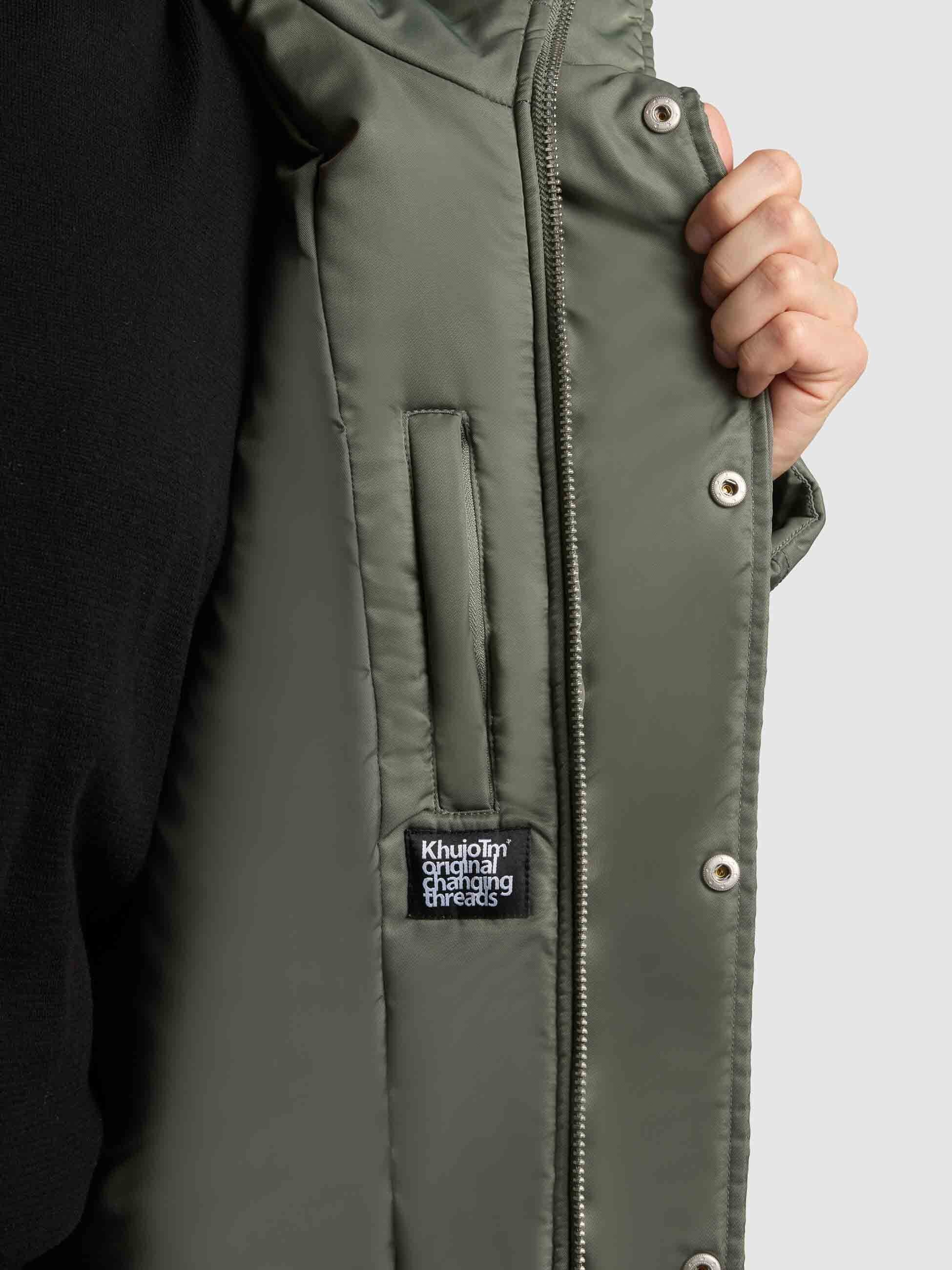 Mantel PAKPAO SAGE GREEN - Image 8