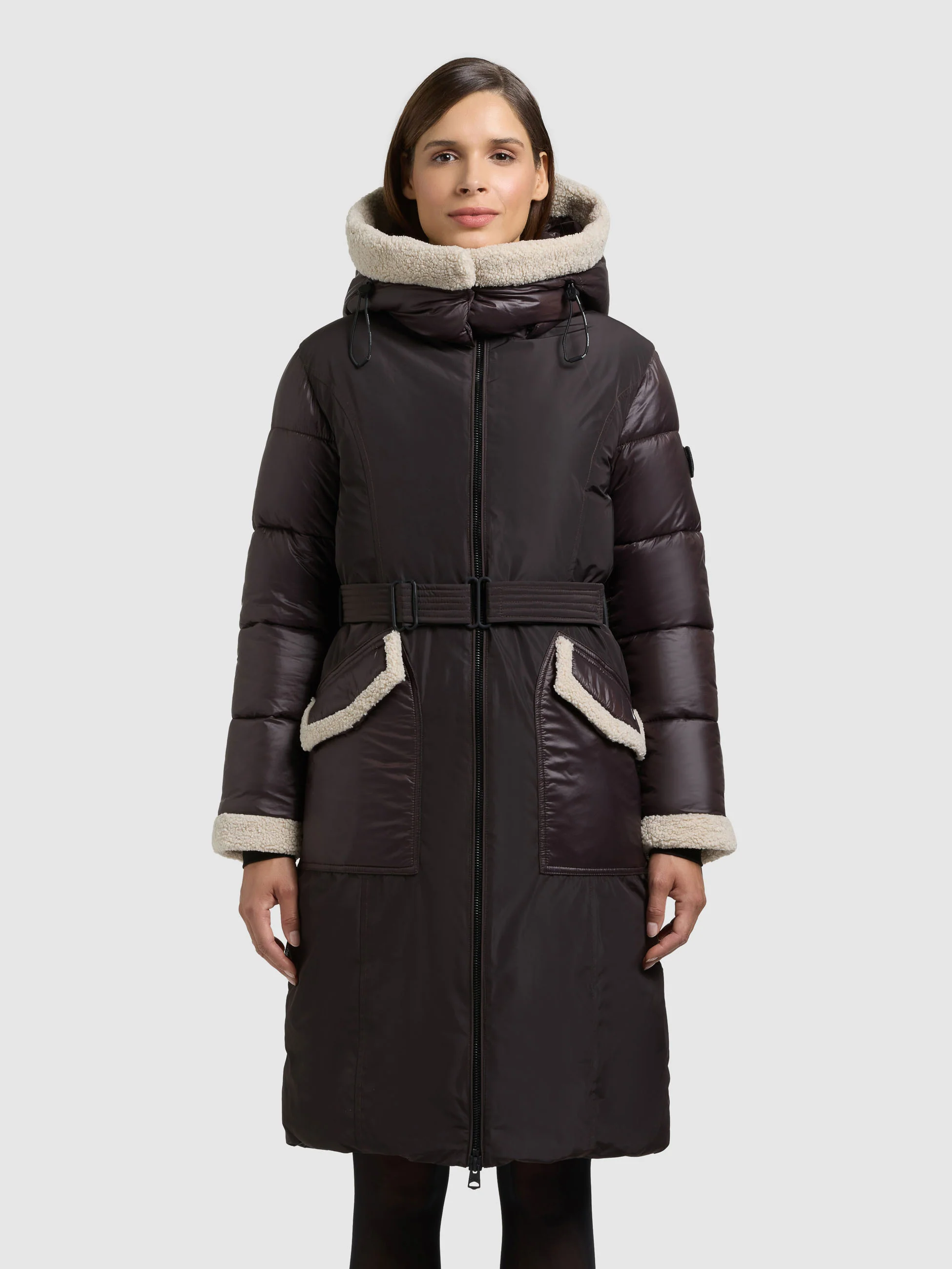 Mantel POPPY MOODY PLUM - Image 4
