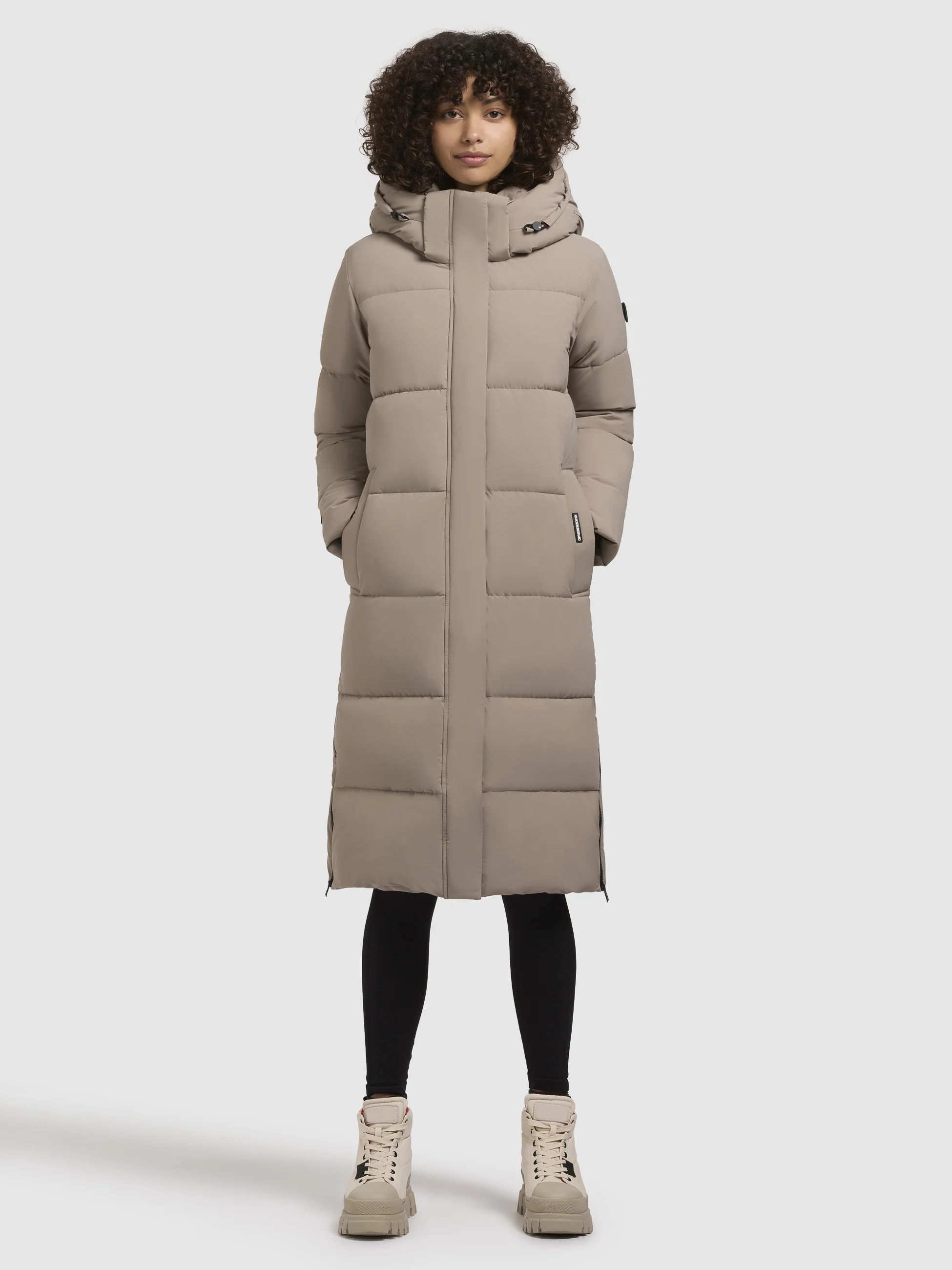 Mantel RACHEL MATT Graubeige