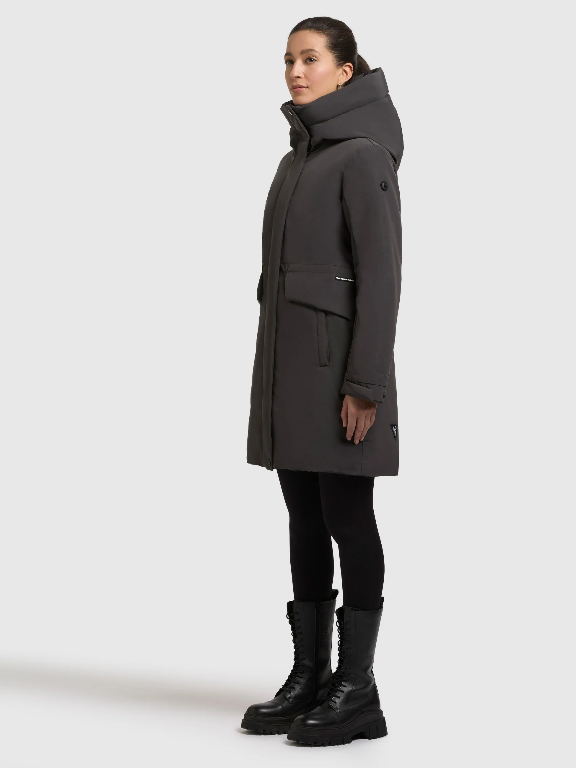 Mantel SINA WINTER GREY - Image 7