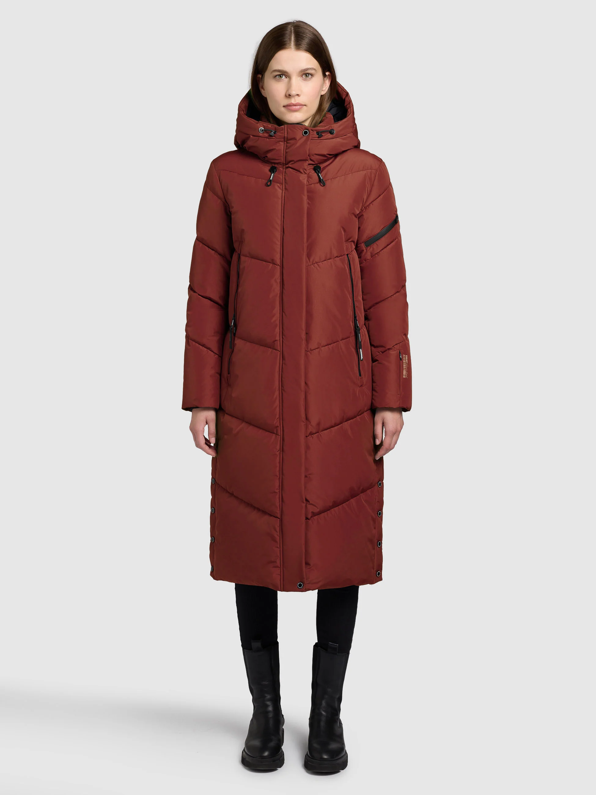 Mantel SONJE6 DARK RED