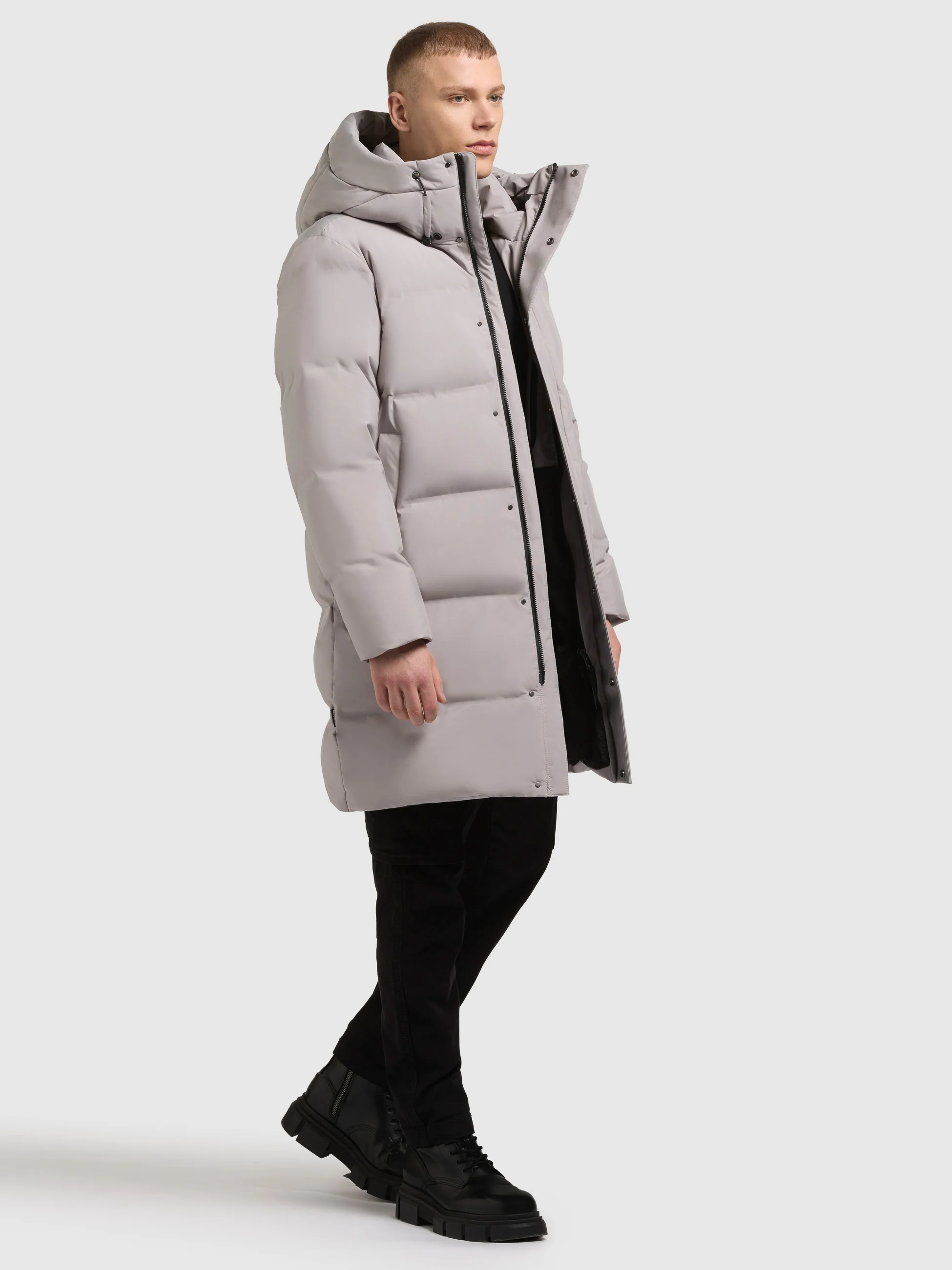 Mantel STANK3 BLIZZARD GREY - Image 6