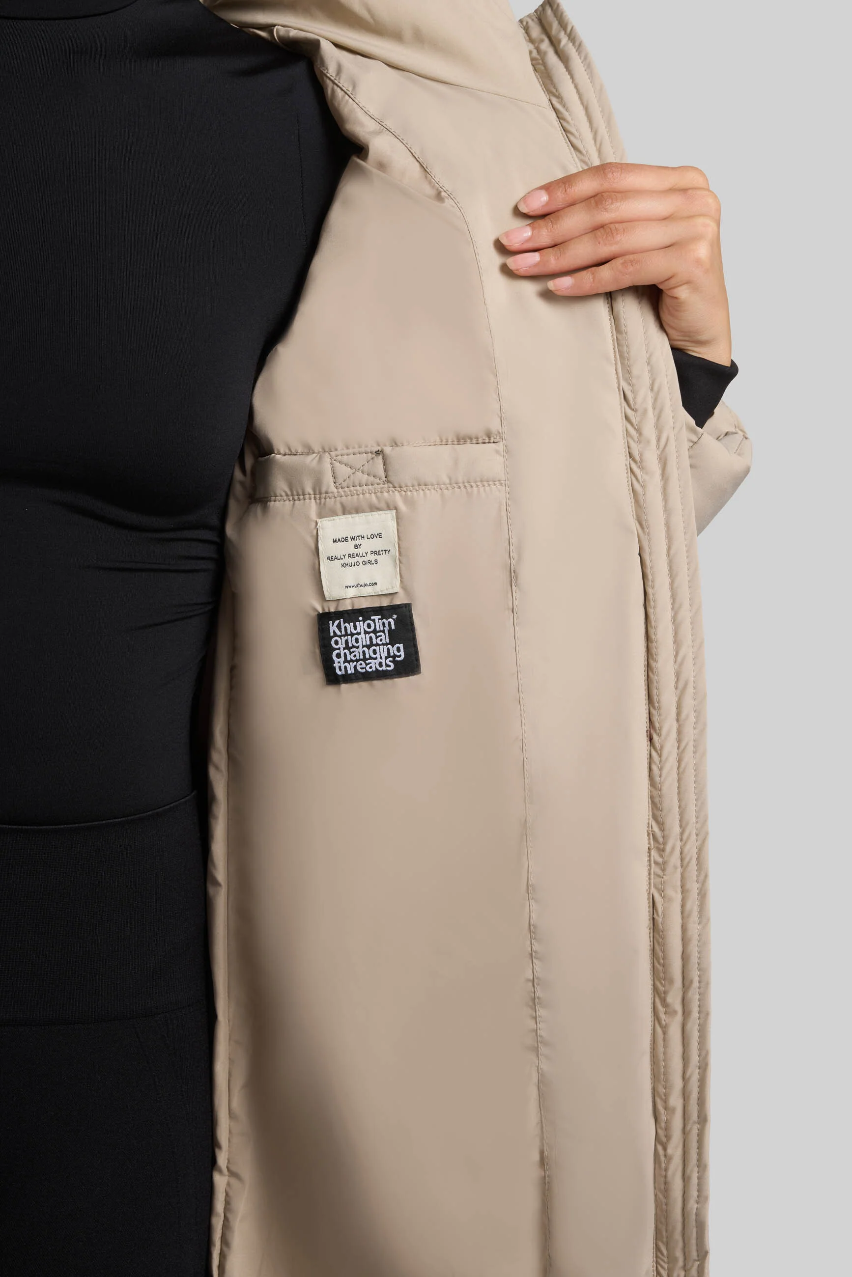 Mantel TABY MACAROON BEIGE - Image 8