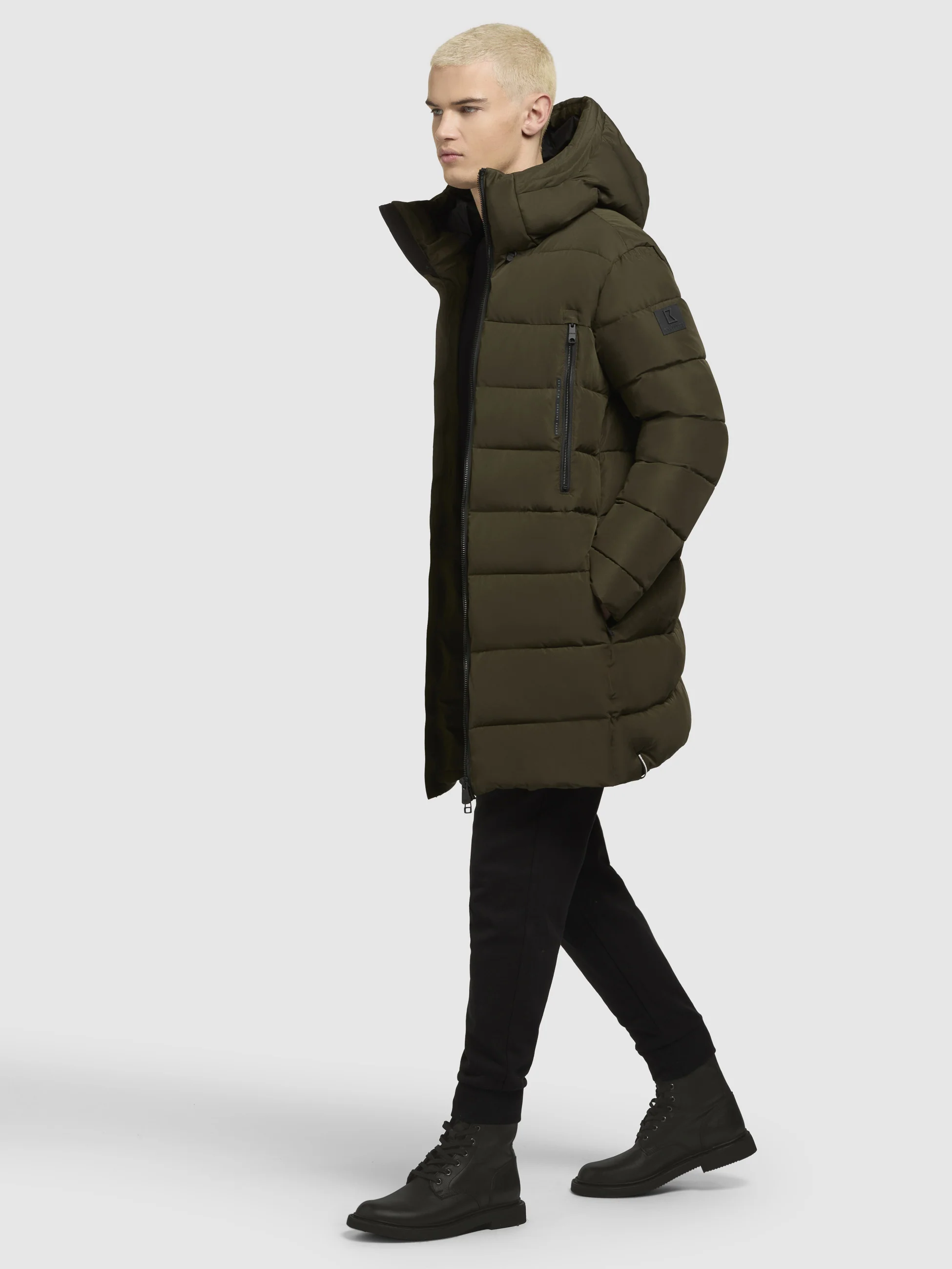 Mantel UNKER Khaki - Image 2