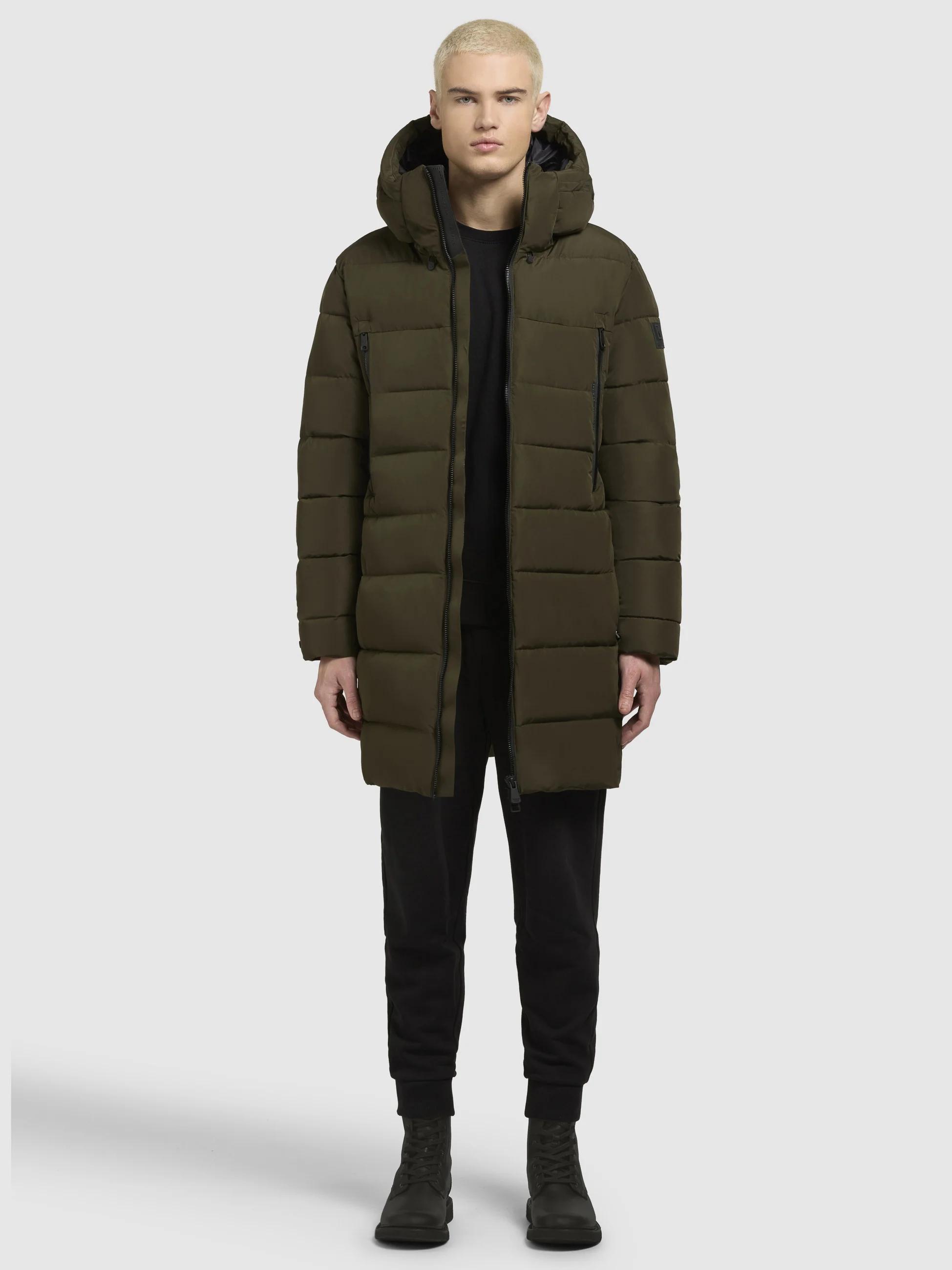 Mantel UNKER Khaki - Image 6