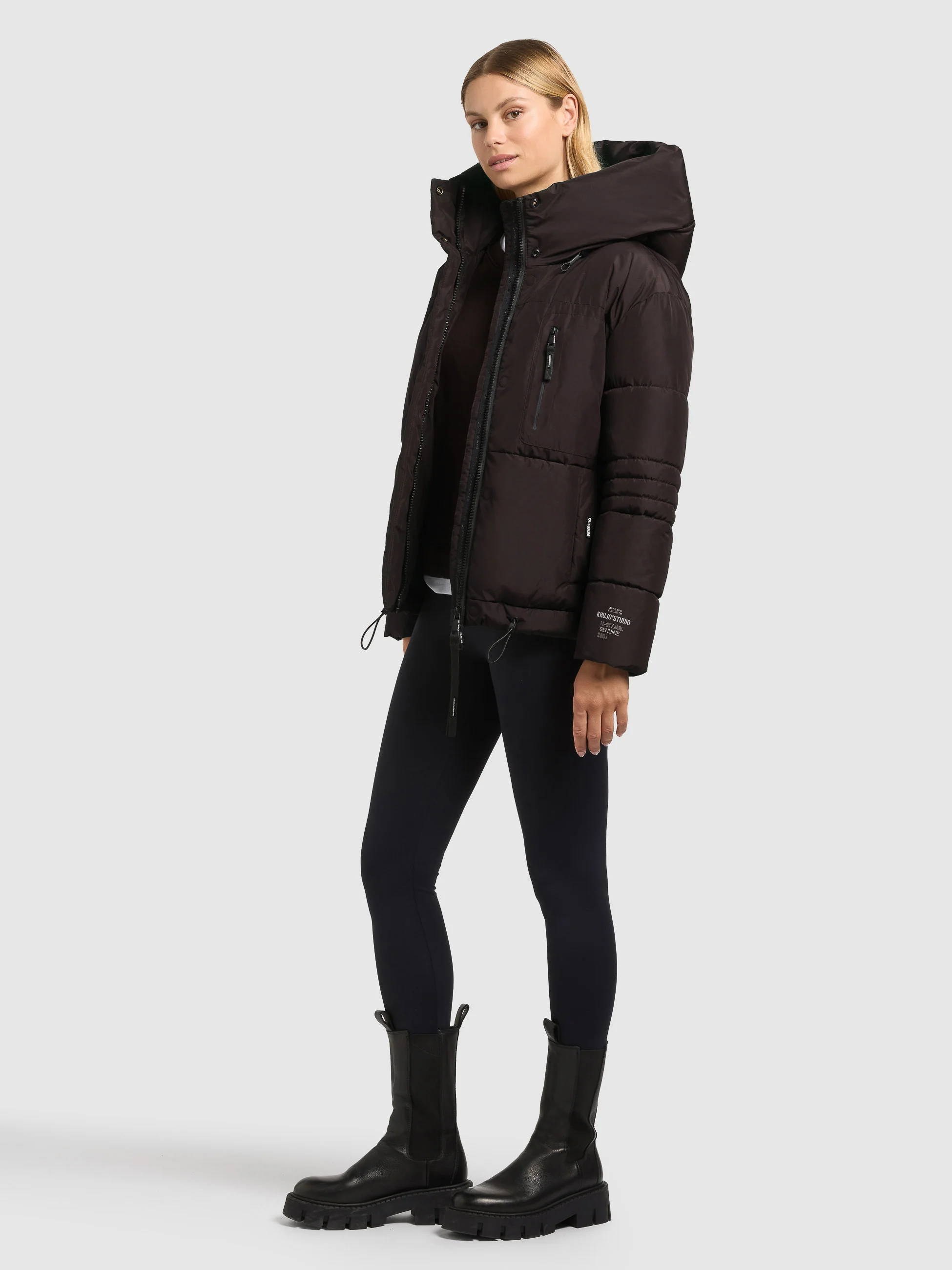 Jacke PEEKE2 WITH GLOVES MOODY PLUM - Image 6