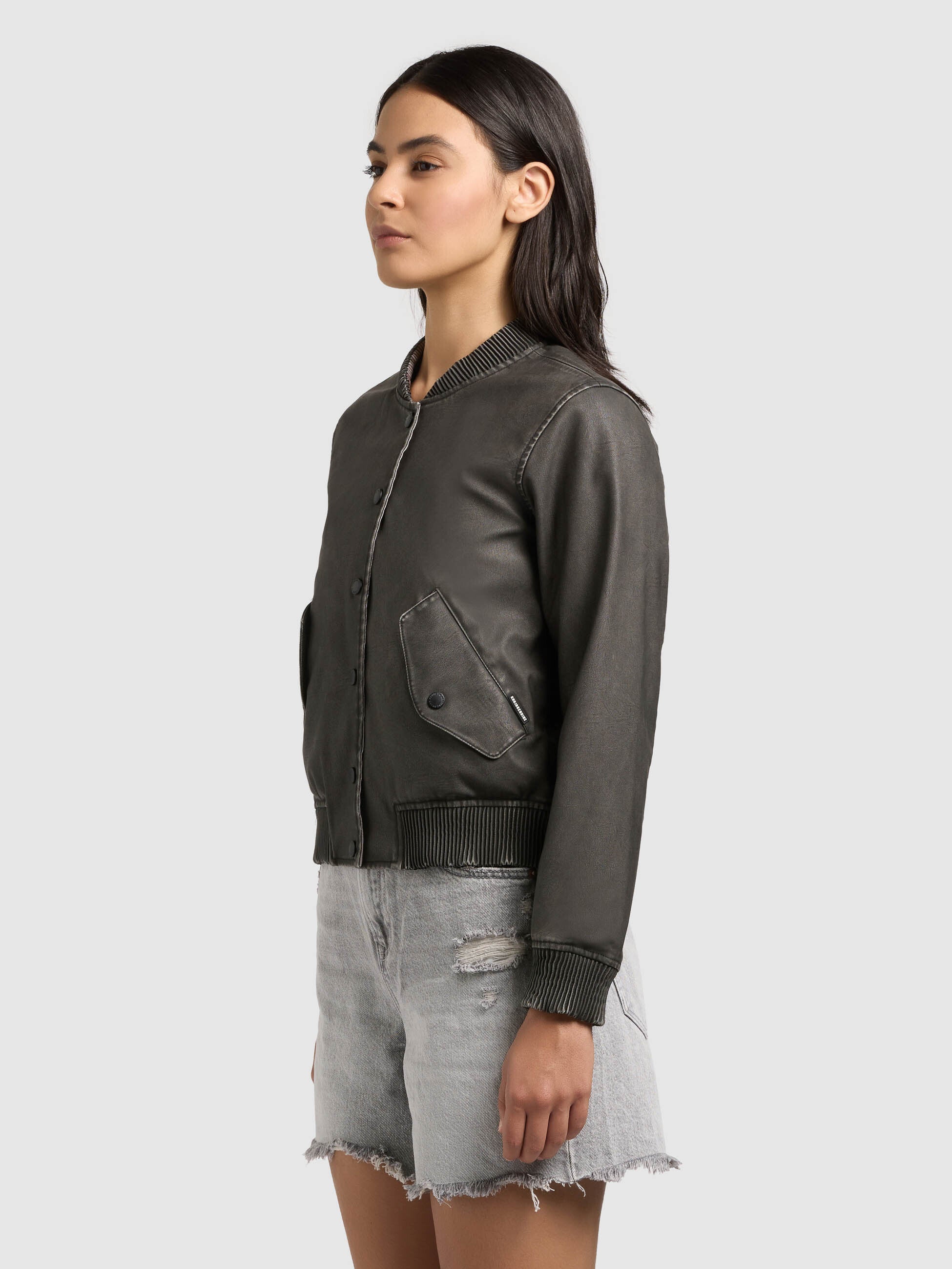 Wendejacke ZEYA VINTAGE BLACK - Image 5