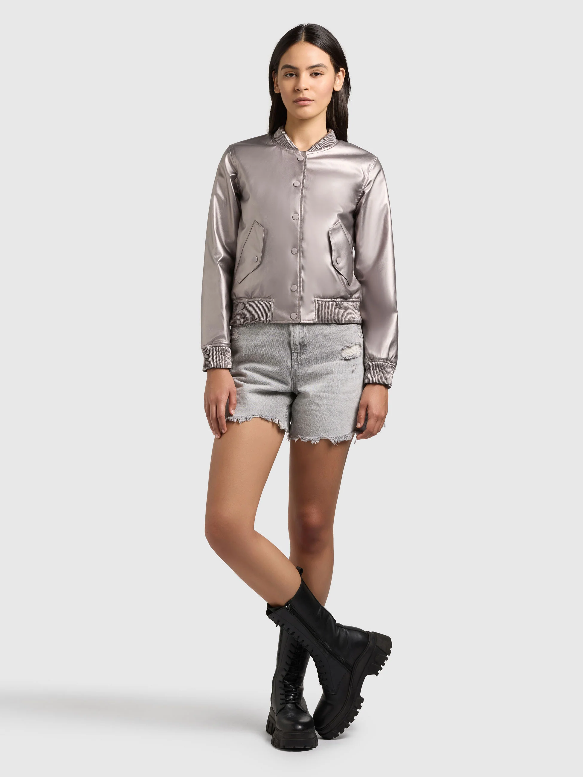 Wendejacke ZEYA VINTAGE BLACK - Image 7