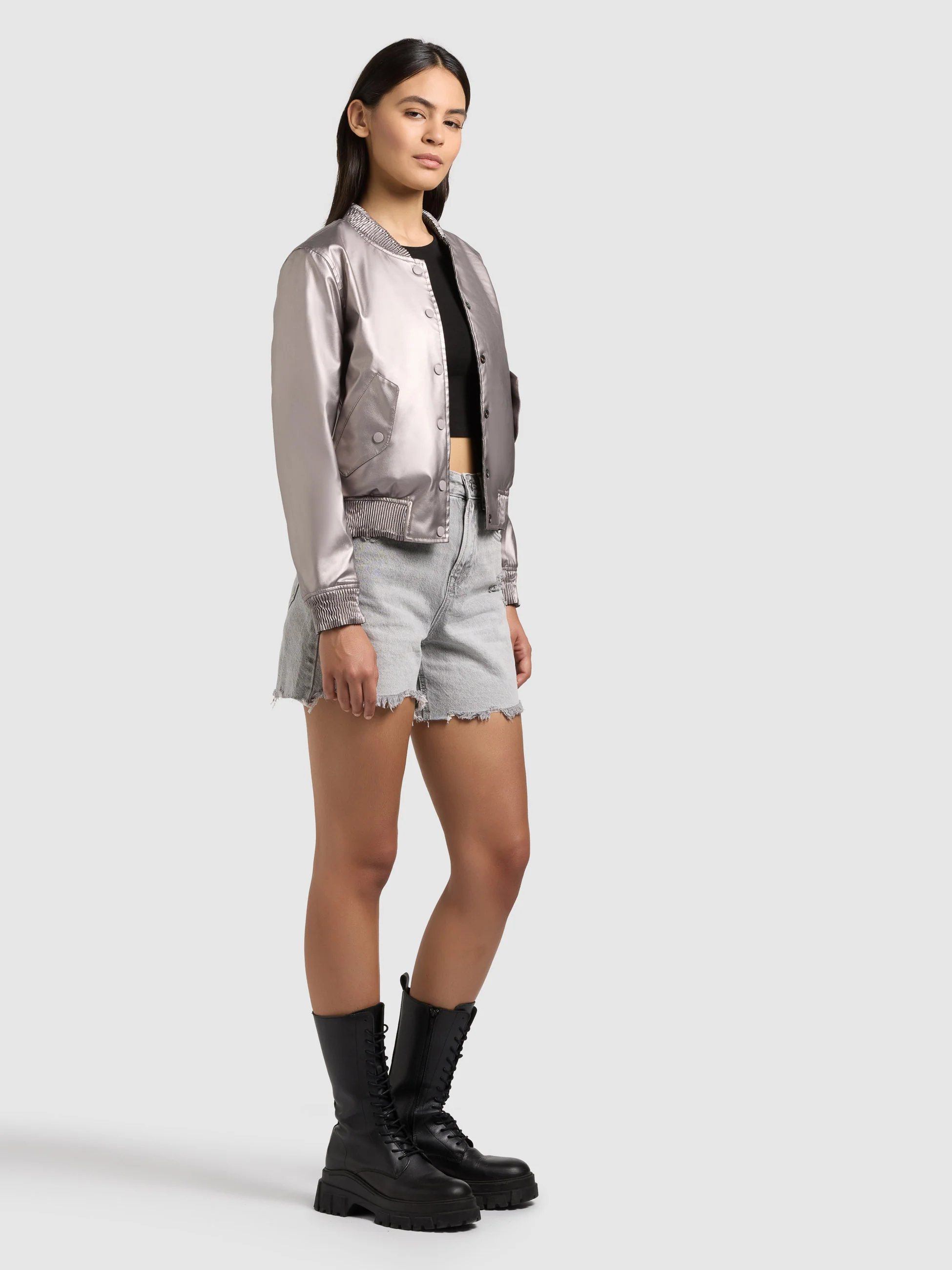 Wendejacke ZEYA VINTAGE BLACK - Image 8