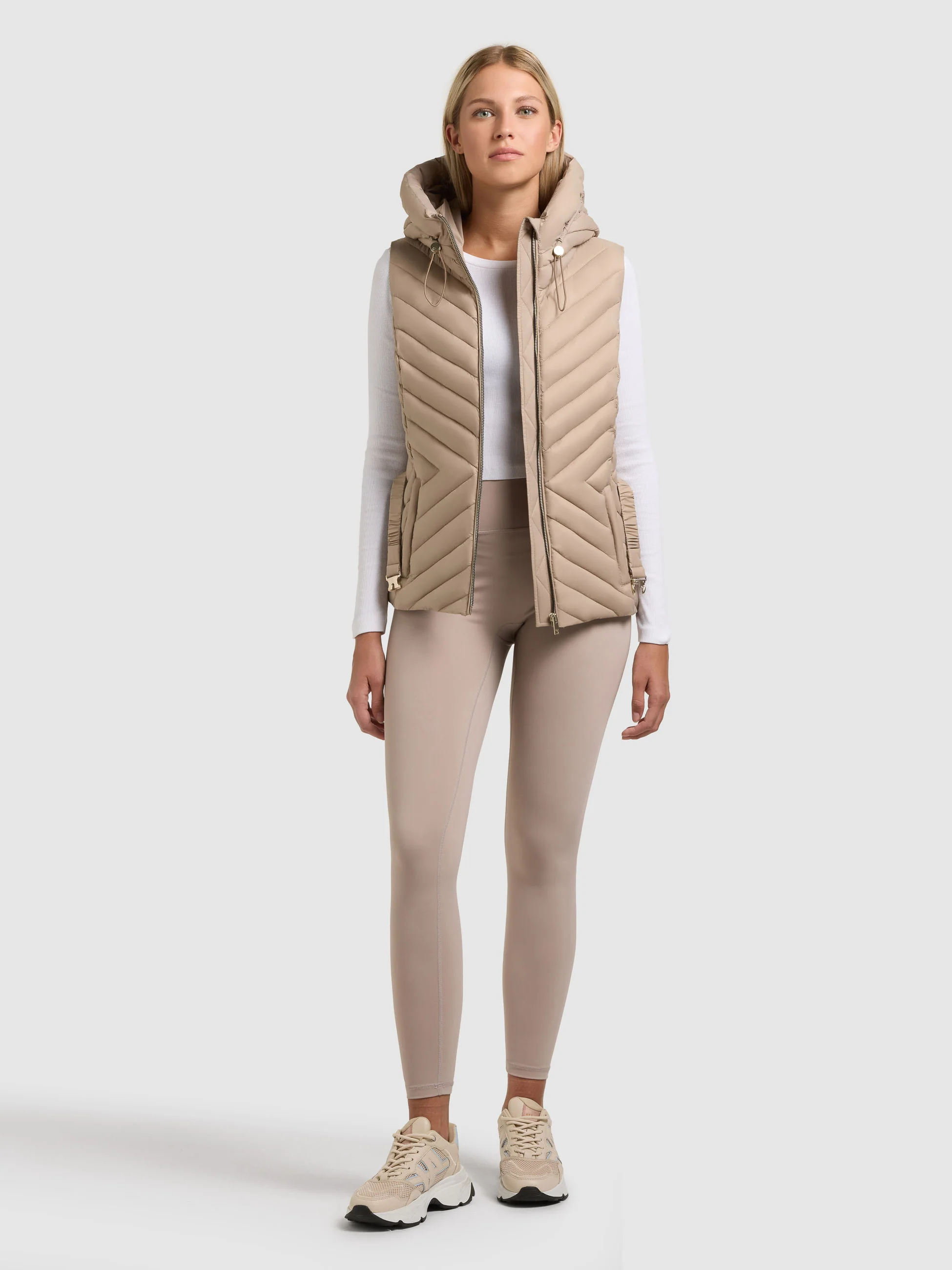 Weste DEMIE LATTE BEIGE - Image 6