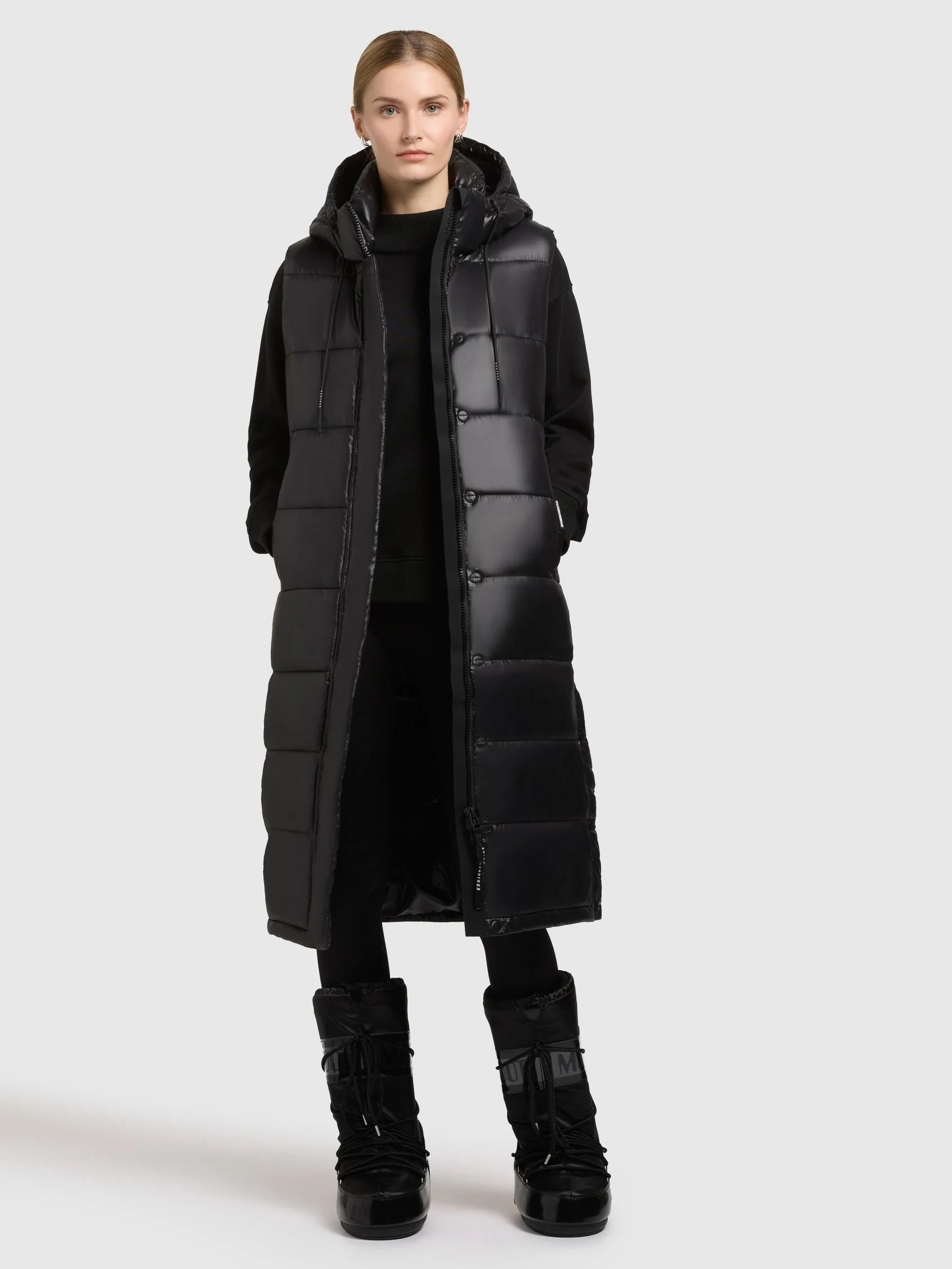 Weste TOURIN3 SATIN Schwarz - Image 6